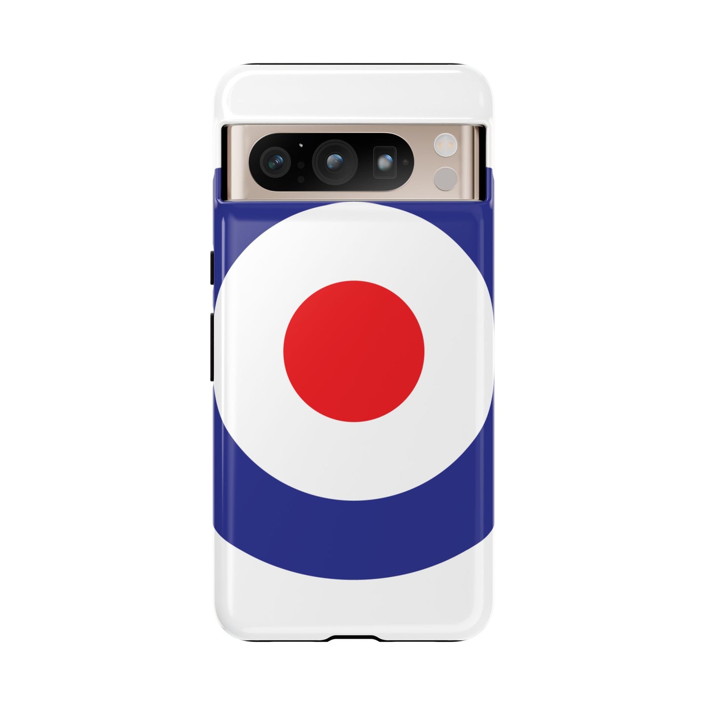 Retro Target Mod Roundel Tough Phone Case for Apple iPhone, Samsung Galaxy and Google Pixel.