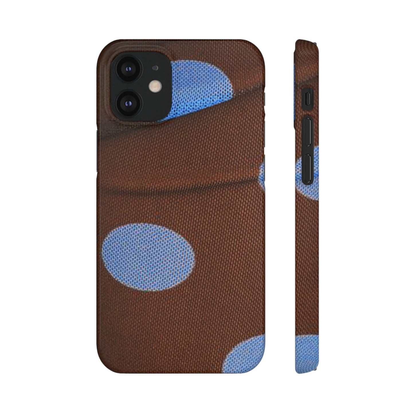 Polka Dot Snap Phone Case for Apple iPhone, Samsung Galaxy and Google Pixel.