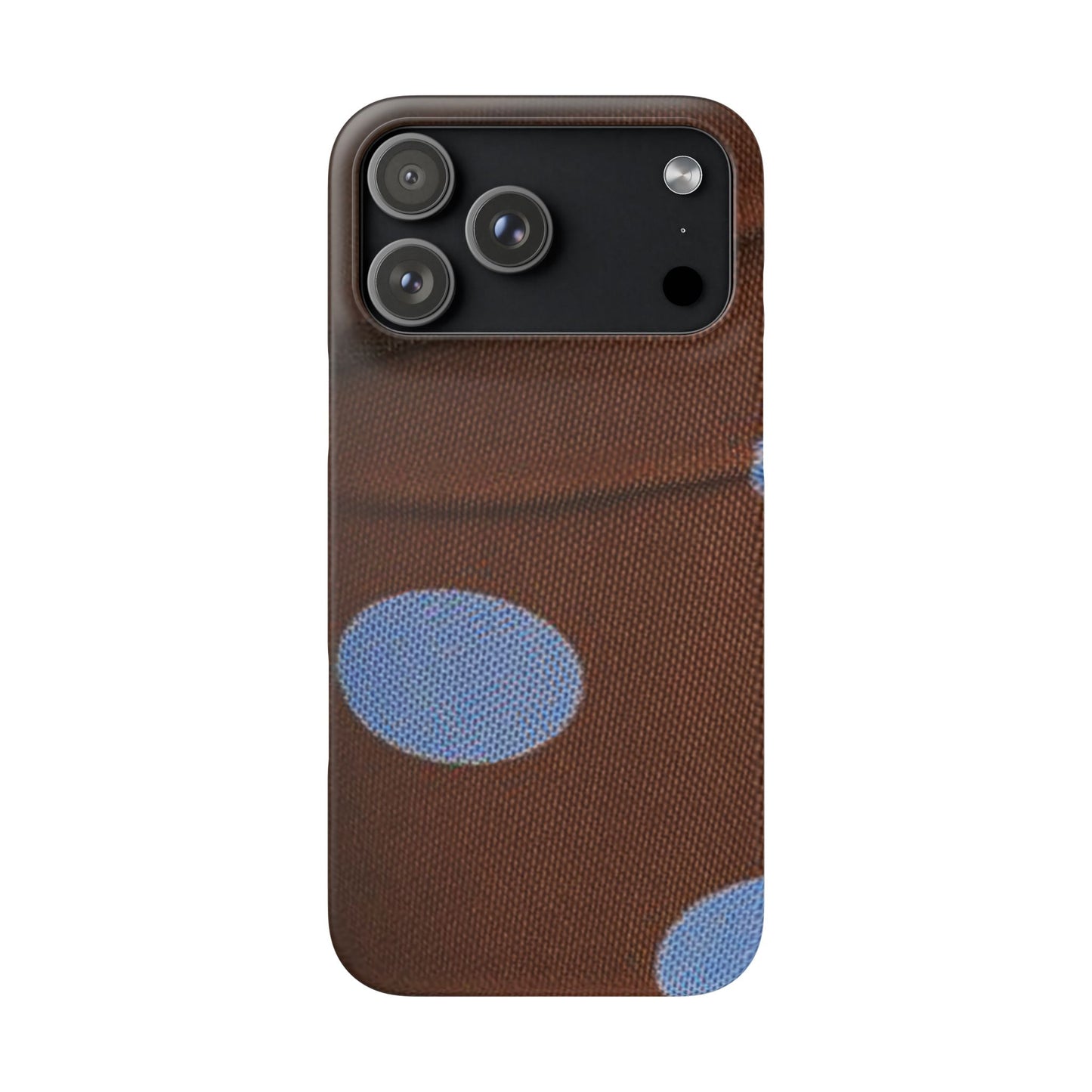 Polka Dot Snap Phone Case for Apple iPhone, Samsung Galaxy and Google Pixel.