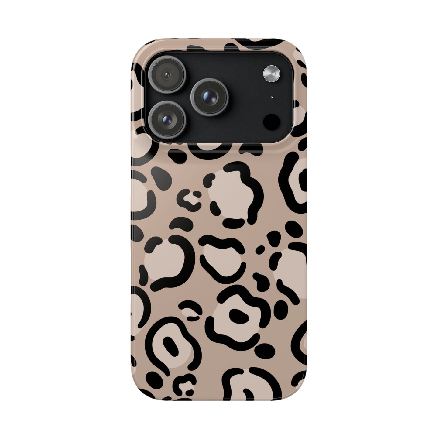 Leopard Print Slim Case — Phone Cover for Apple iPhone, Samsung Galaxy and Google Pixel.