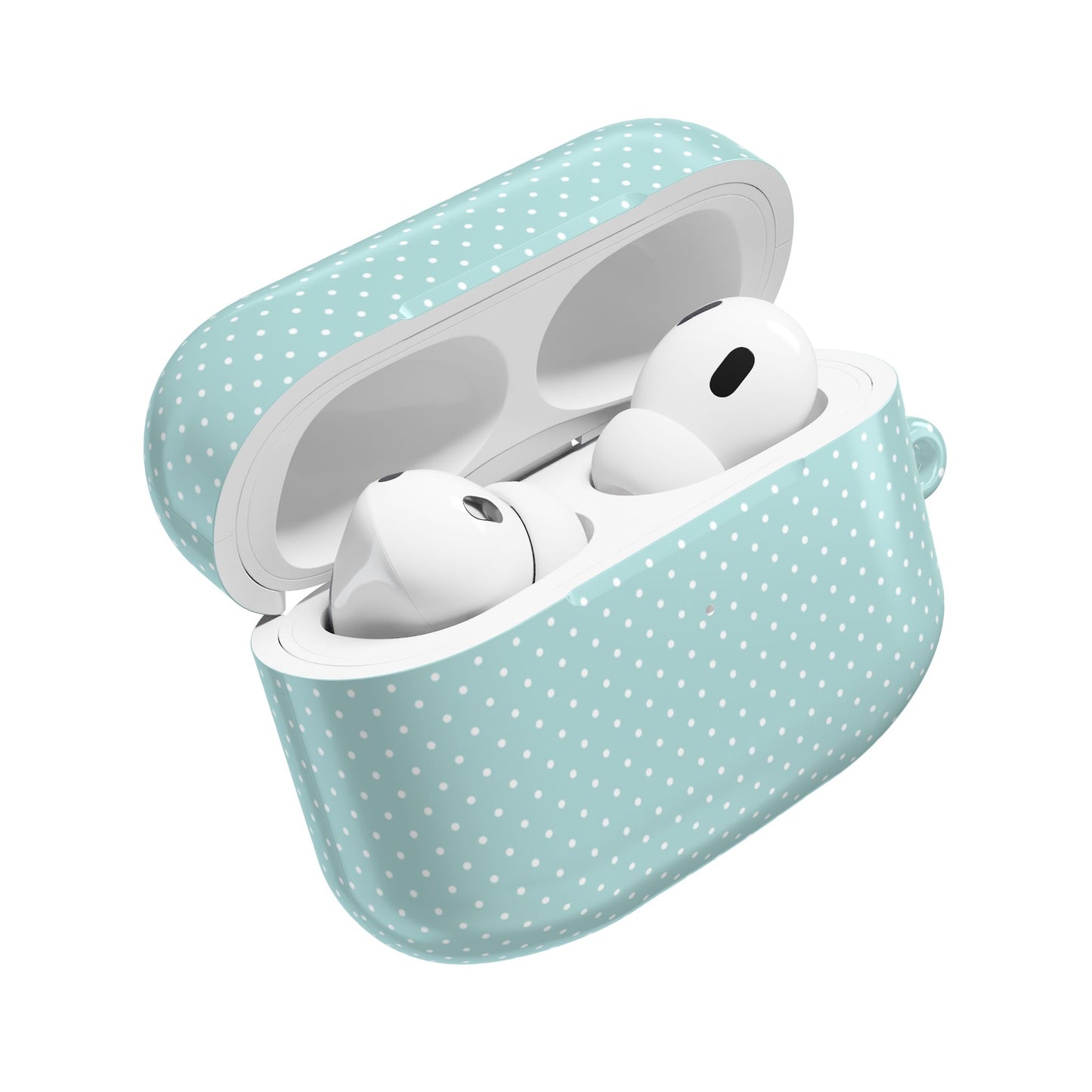 Pastel Blue Polka Dot AirPod Case — Classic Pastel Blue Polka Dot Protective Cover