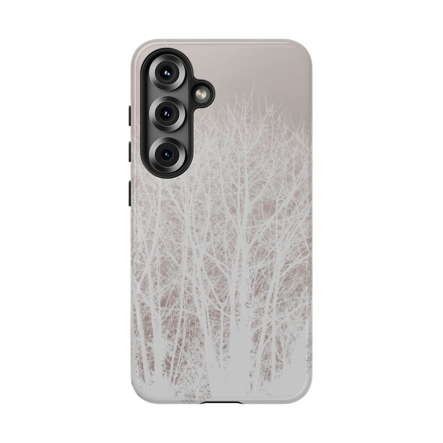 Copy of Night Forest Phone Case — Dark Tree Silhouette Protective Tough Case