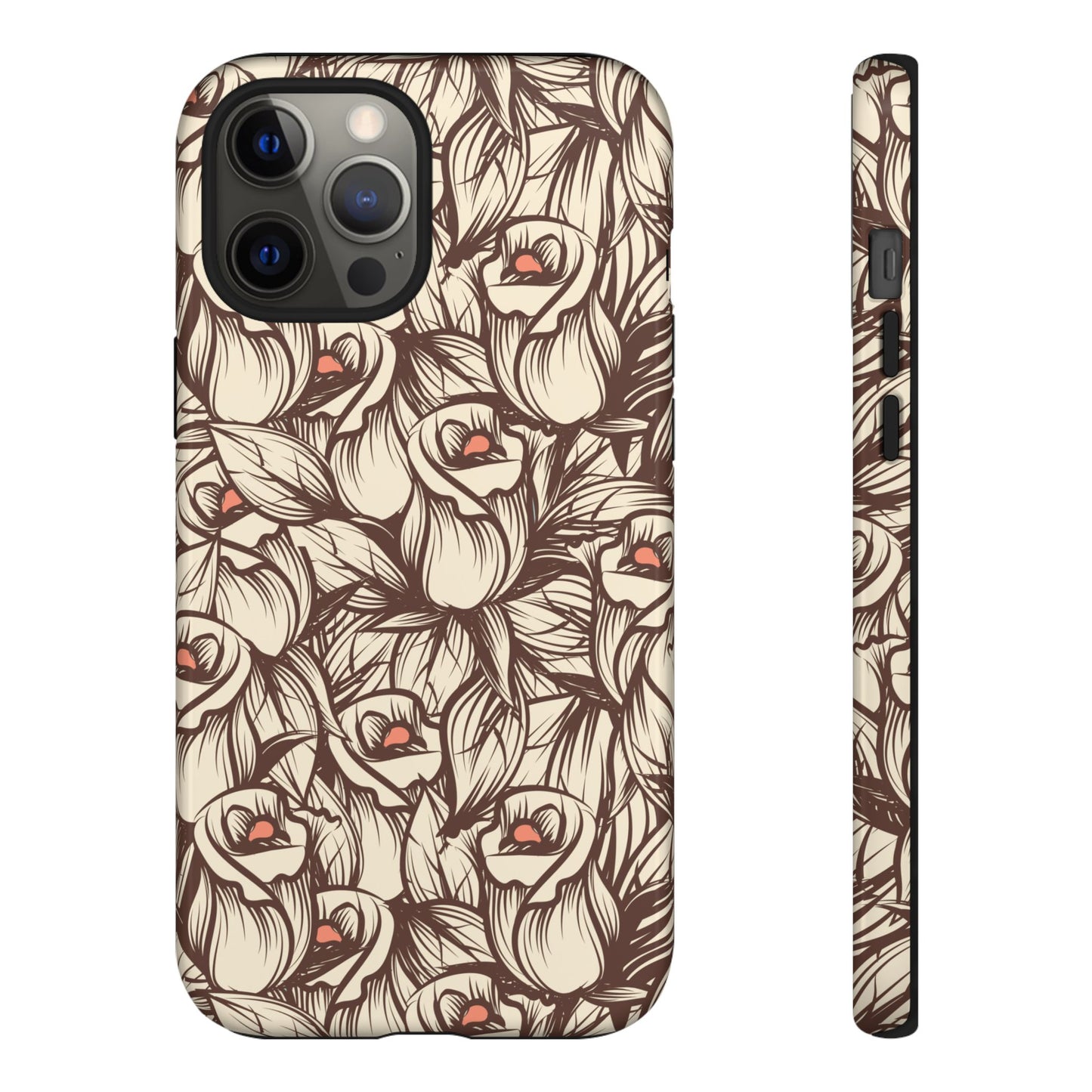 Botanical Pattern Floral Magnolia Tough Phone Case