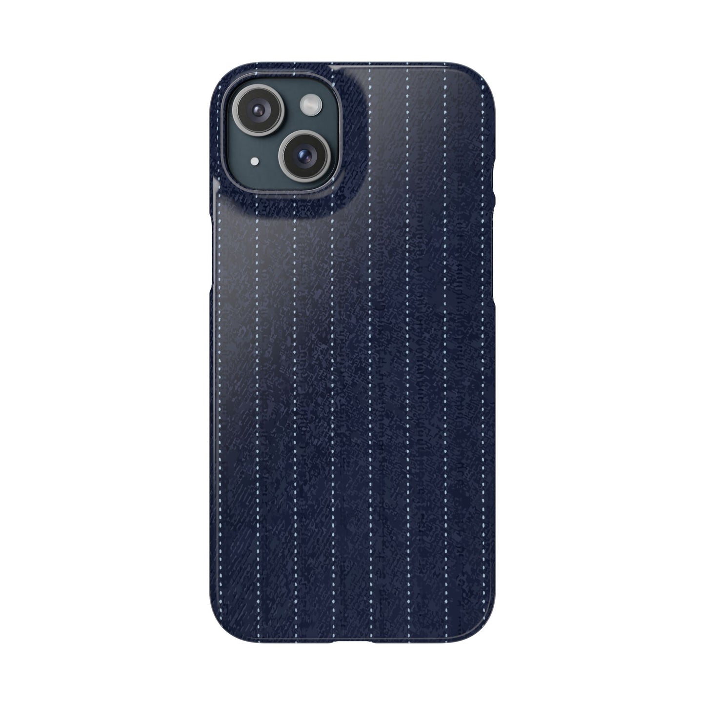Pinstripe Snap Phone Case — Slim Protective iPhone Cover