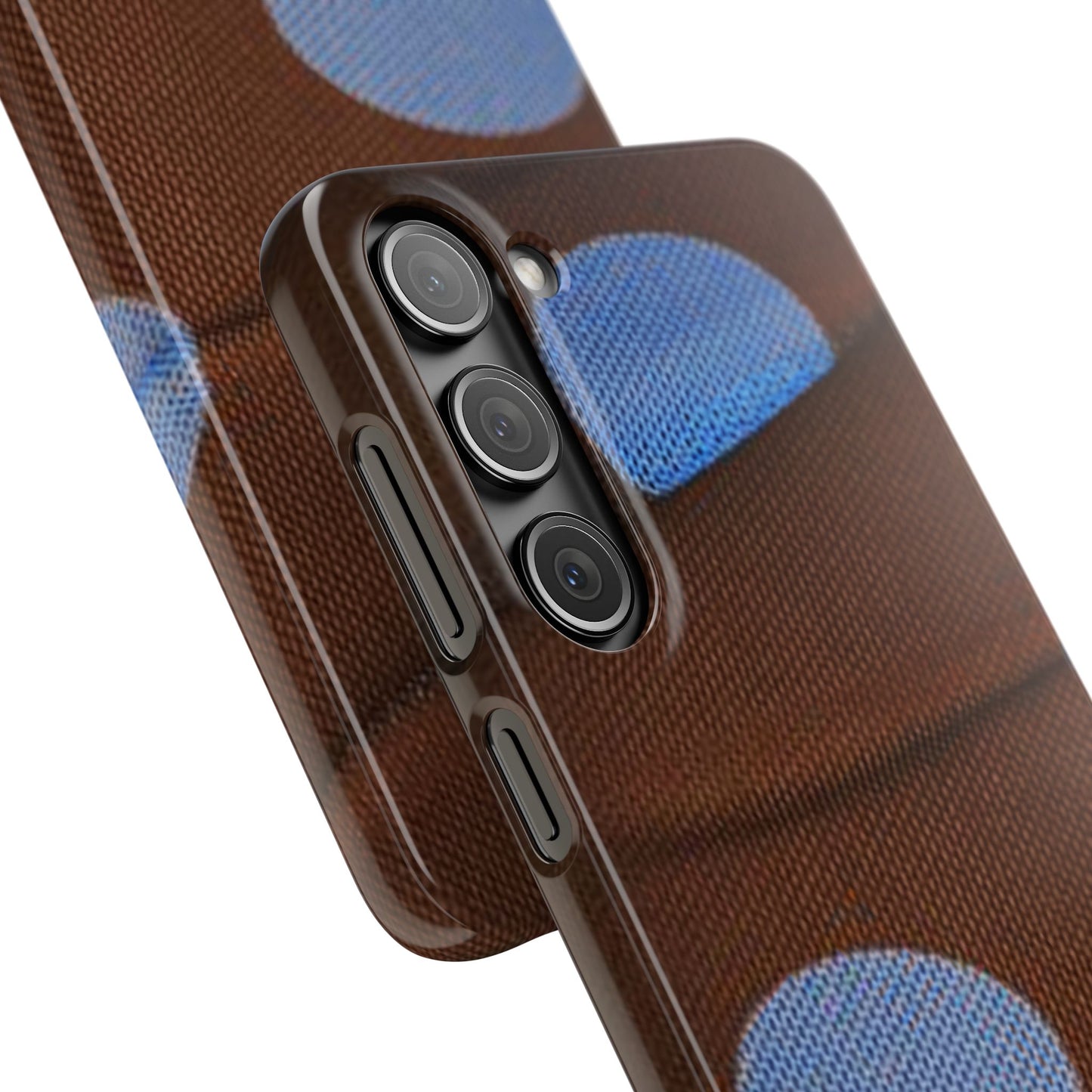 Polka Dot Snap Phone Case for Apple iPhone, Samsung Galaxy and Google Pixel.