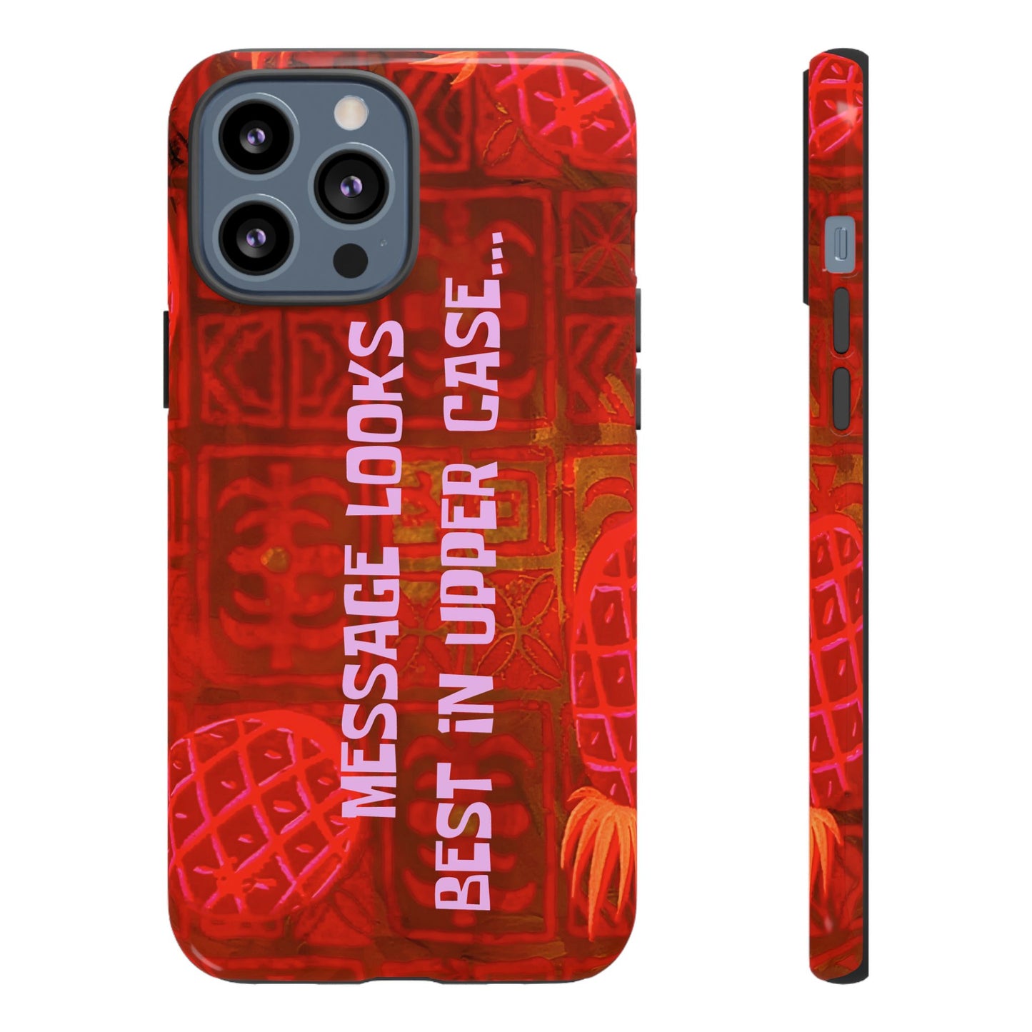 Personalised Tough Case for Apple iPhone, Samsung Galaxy and Google Pixel.