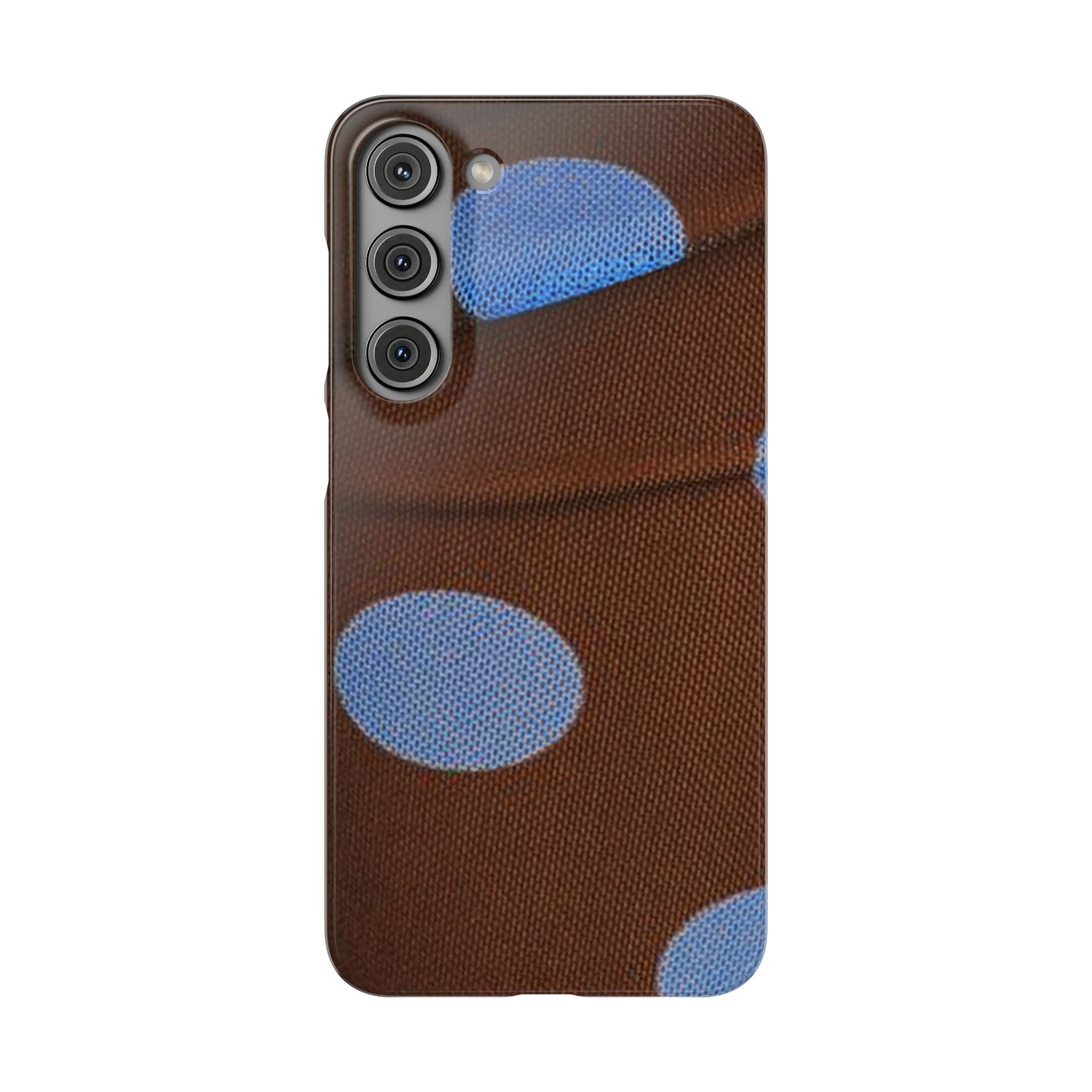 Polka Dot Snap Phone Case for Apple iPhone, Samsung Galaxy and Google Pixel.
