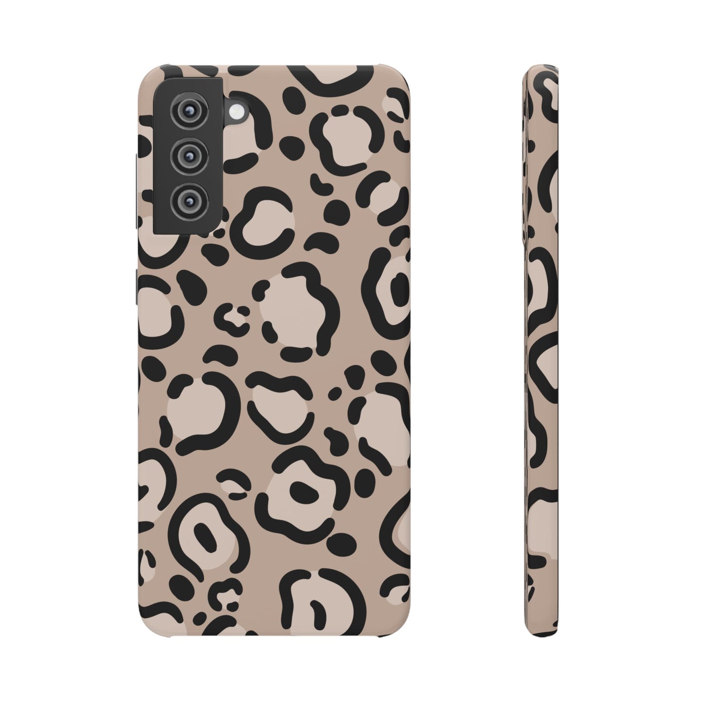 Leopard Print Slim Case — Phone Cover for Apple iPhone, Samsung Galaxy and Google Pixel.