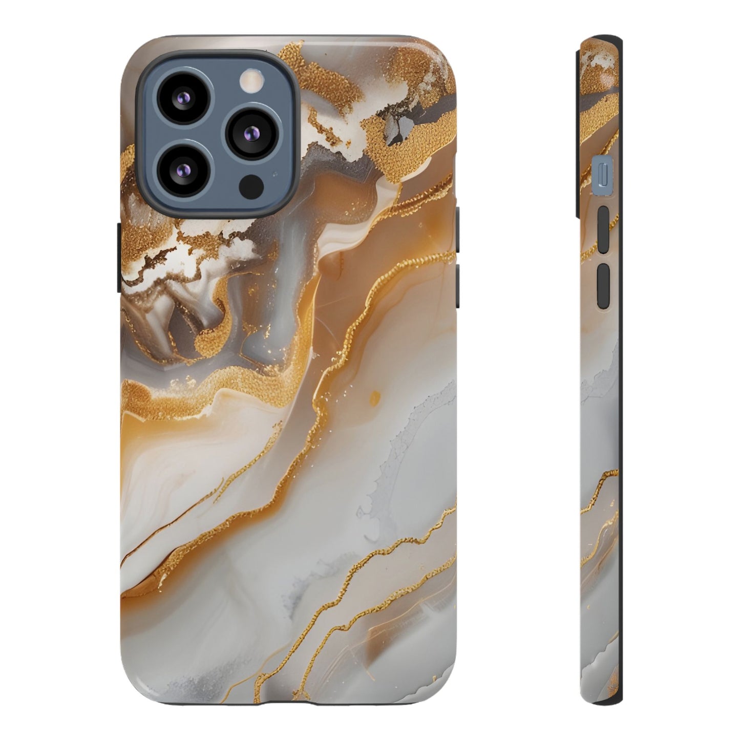 Gold Marble Tough Phone Case