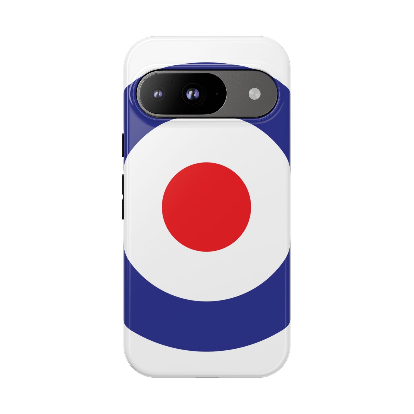 Retro Target Mod Roundel Tough Phone Case for Apple iPhone, Samsung Galaxy and Google Pixel.