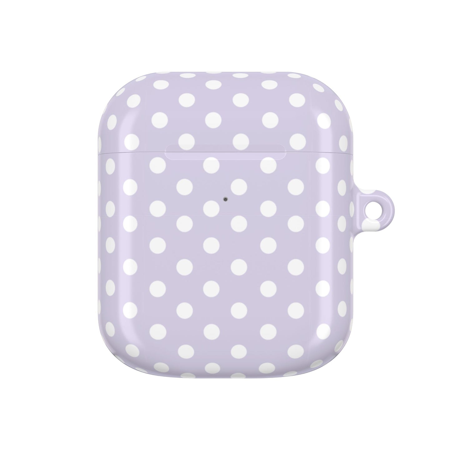 Pastel Violet Polka Dot AirPod Case — Classic Pastel Violet Polka Dot Protective Cover
