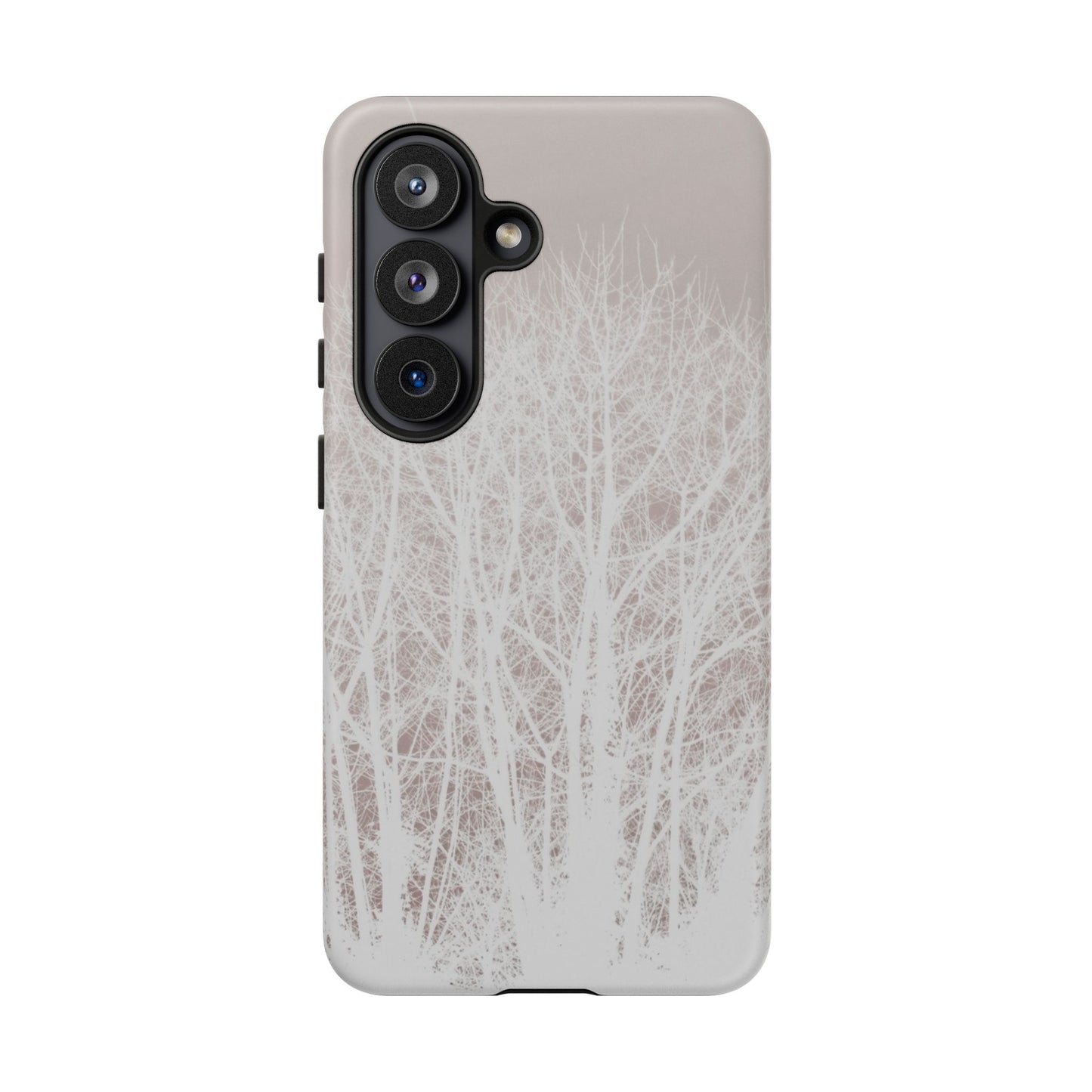 Copy of Night Forest Phone Case — Dark Tree Silhouette Protective Tough Case