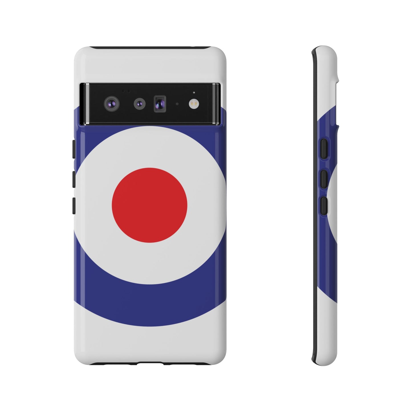Retro Target Mod Roundel Tough Phone Case for Apple iPhone, Samsung Galaxy and Google Pixel.