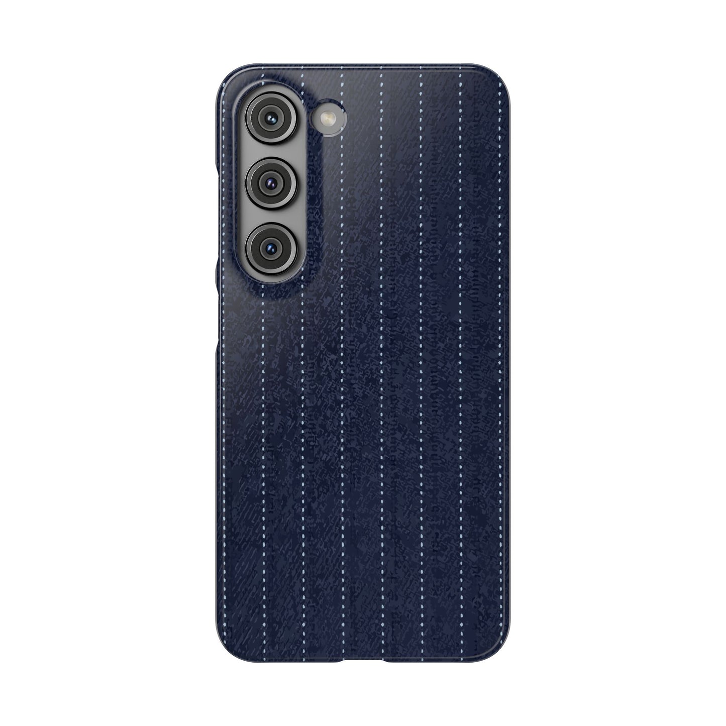 Pinstripe Snap Phone Case — Slim Protective iPhone Cover