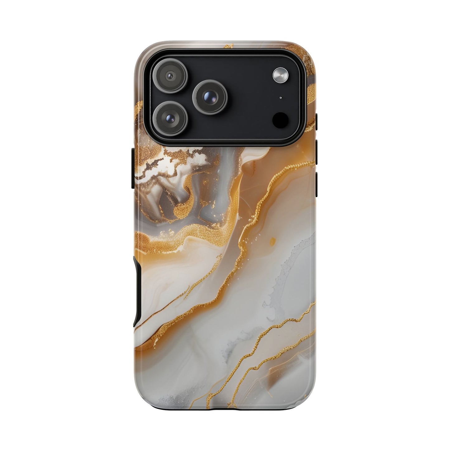 Gold Marble Tough Phone Case
