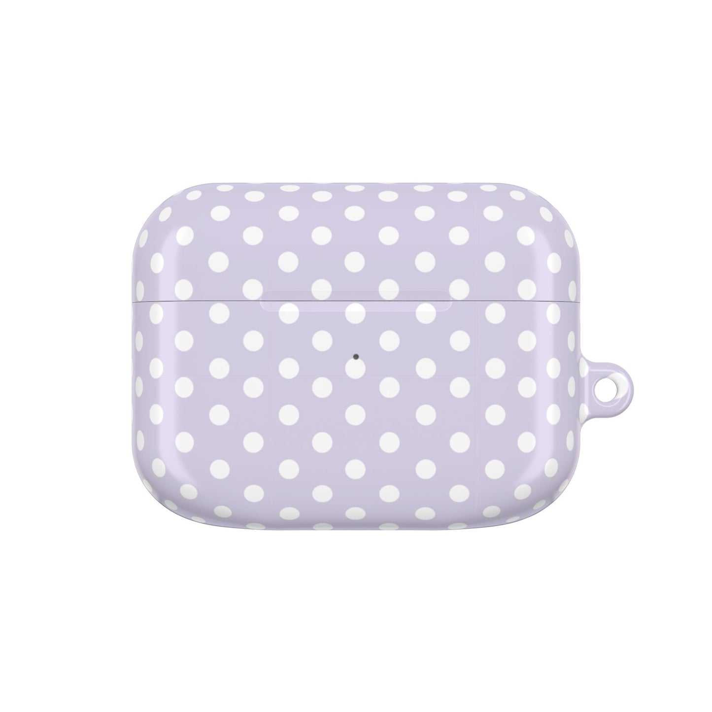 Pastel Violet Polka Dot AirPod Case — Classic Pastel Violet Polka Dot Protective Cover