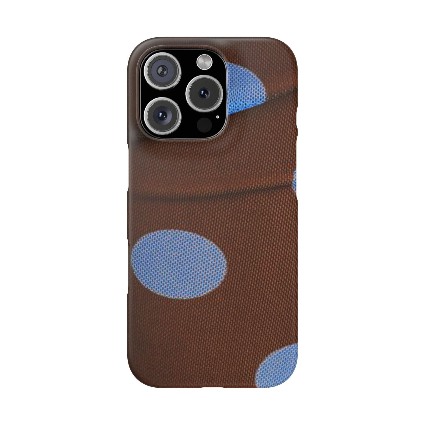 Polka Dot Snap Phone Case for Apple iPhone, Samsung Galaxy and Google Pixel.