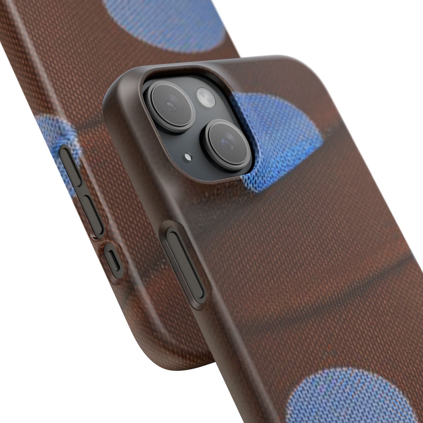 Polka Dot Snap Phone Case for Apple iPhone, Samsung Galaxy and Google Pixel.