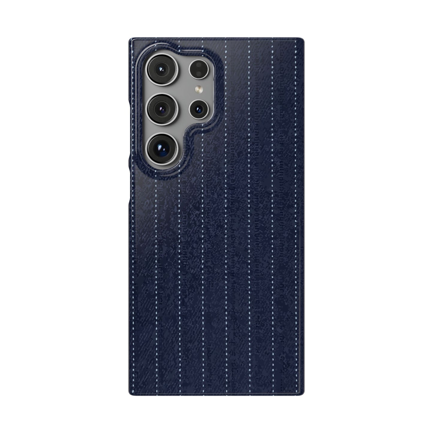 Pinstripe Snap Phone Case — Slim Protective iPhone Cover
