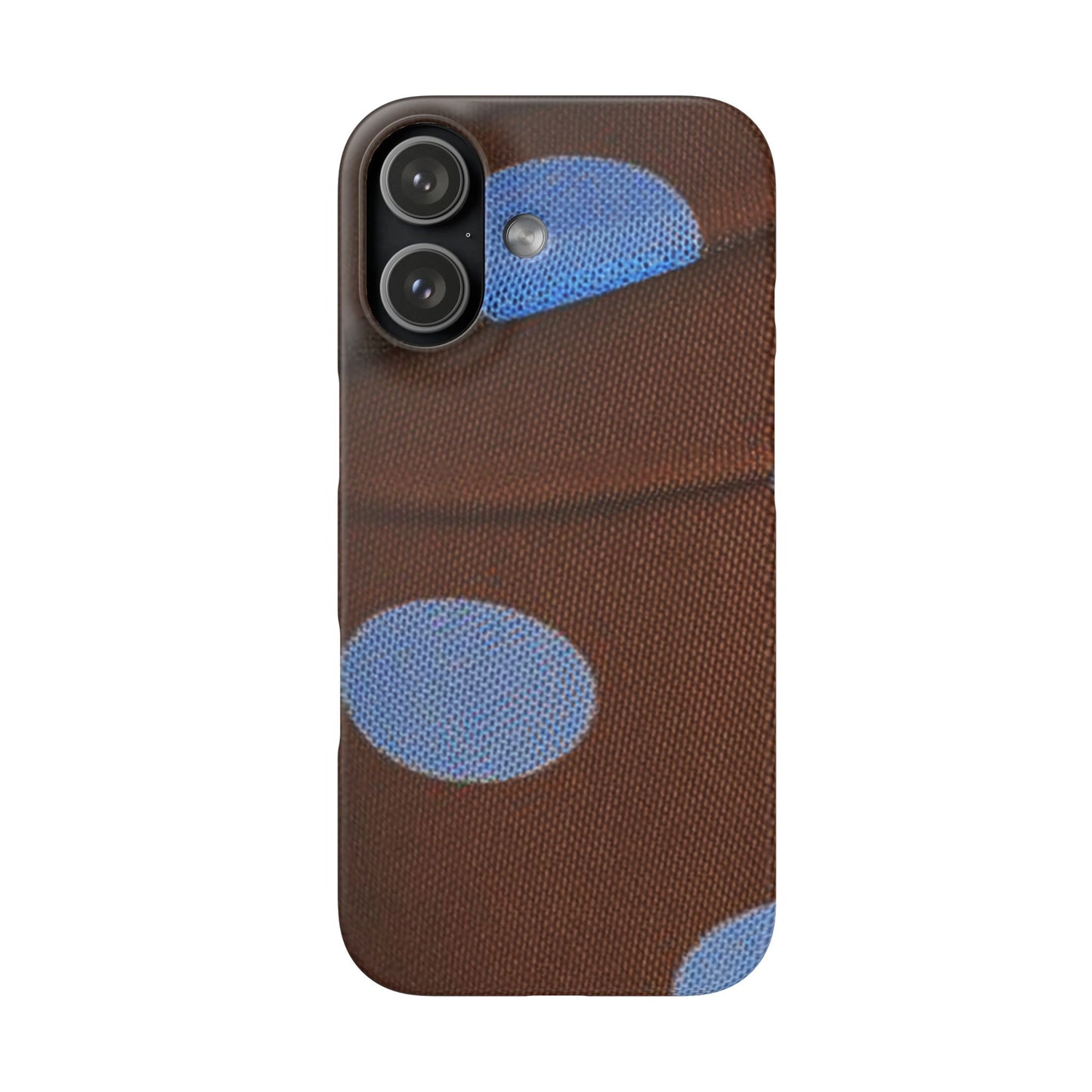 Polka Dot Snap Phone Case for Apple iPhone, Samsung Galaxy and Google Pixel.