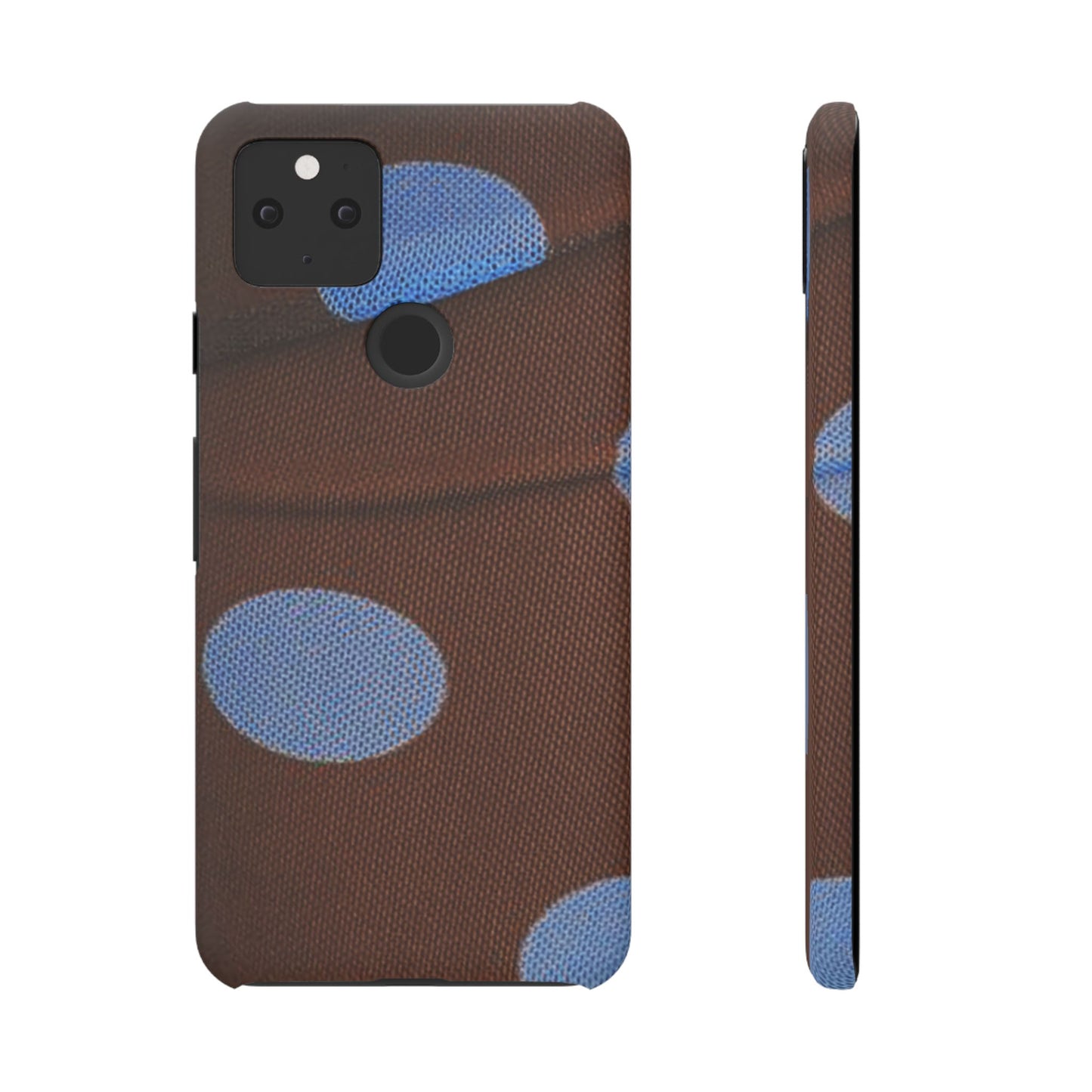 Polka Dot Snap Phone Case for Apple iPhone, Samsung Galaxy and Google Pixel.