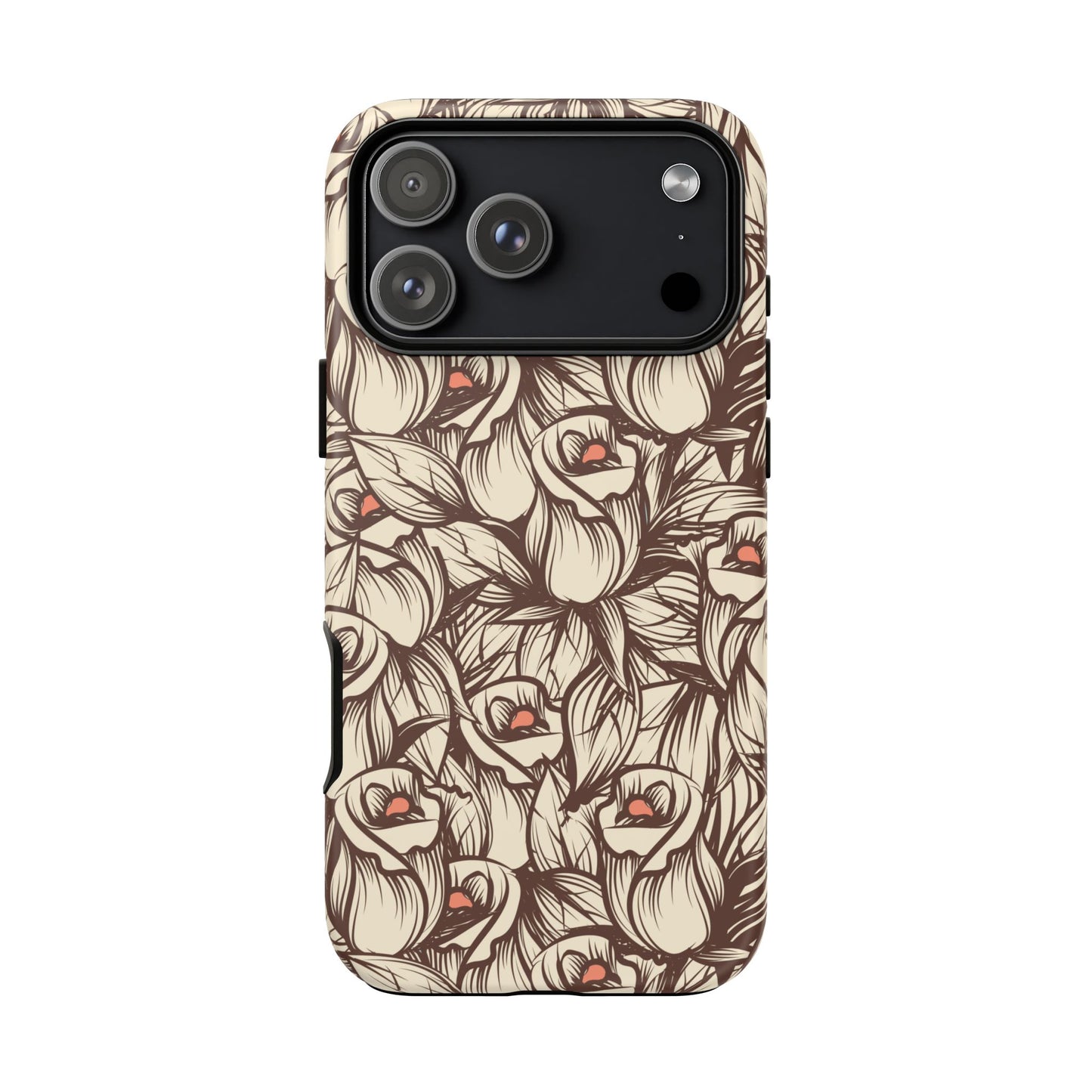 Botanical Pattern Floral Magnolia Tough Phone Case