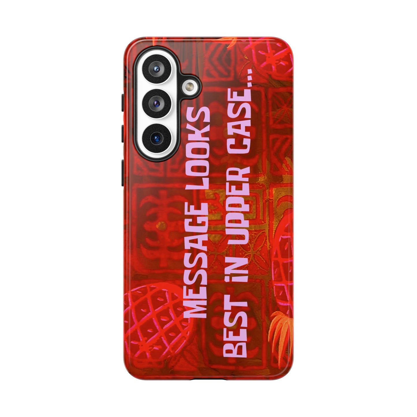 Personalised Tough Case for Apple iPhone, Samsung Galaxy and Google Pixel.