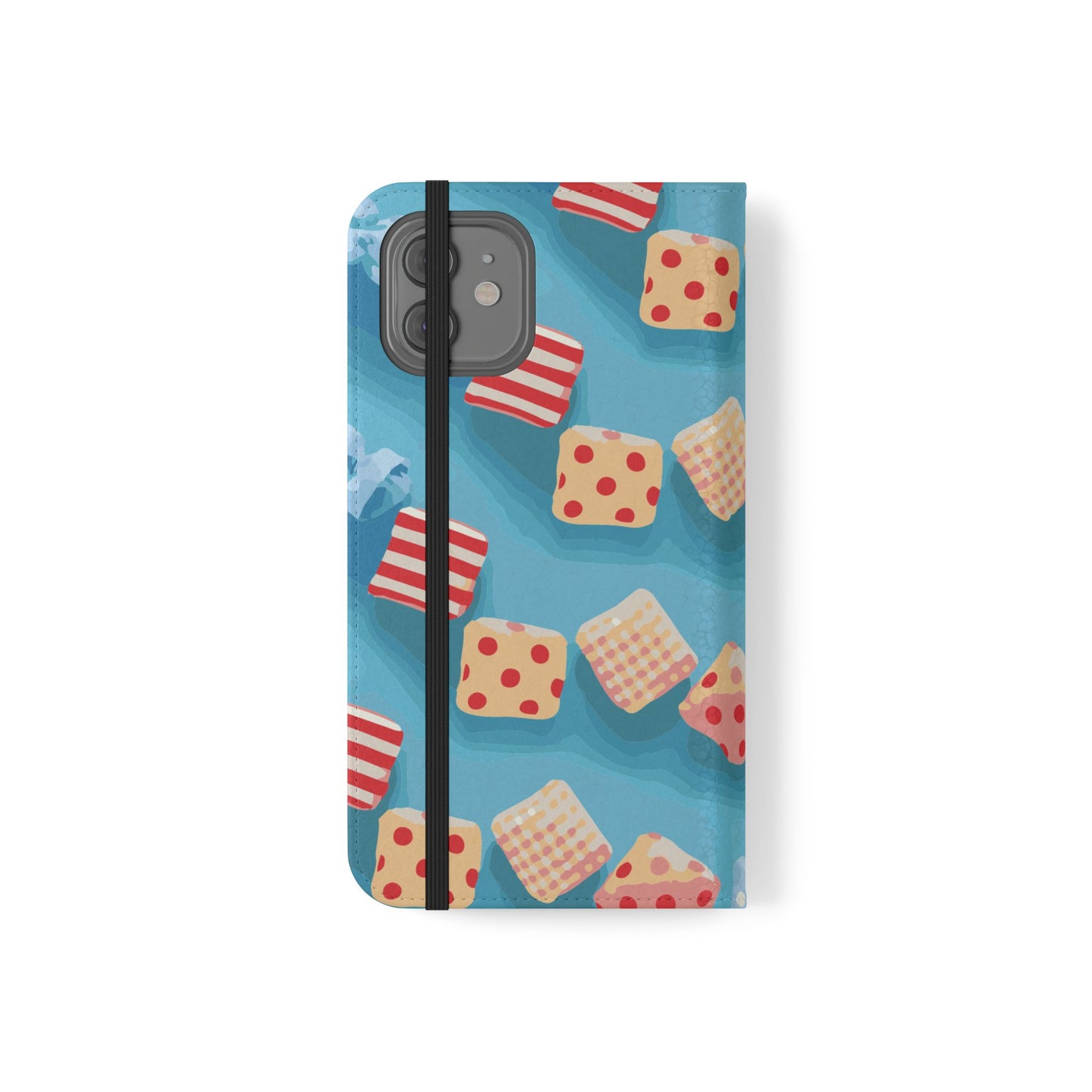 Fabric Candy Flip Phone Case — Candy Wallet Cover NOT EDIBLE CANDY