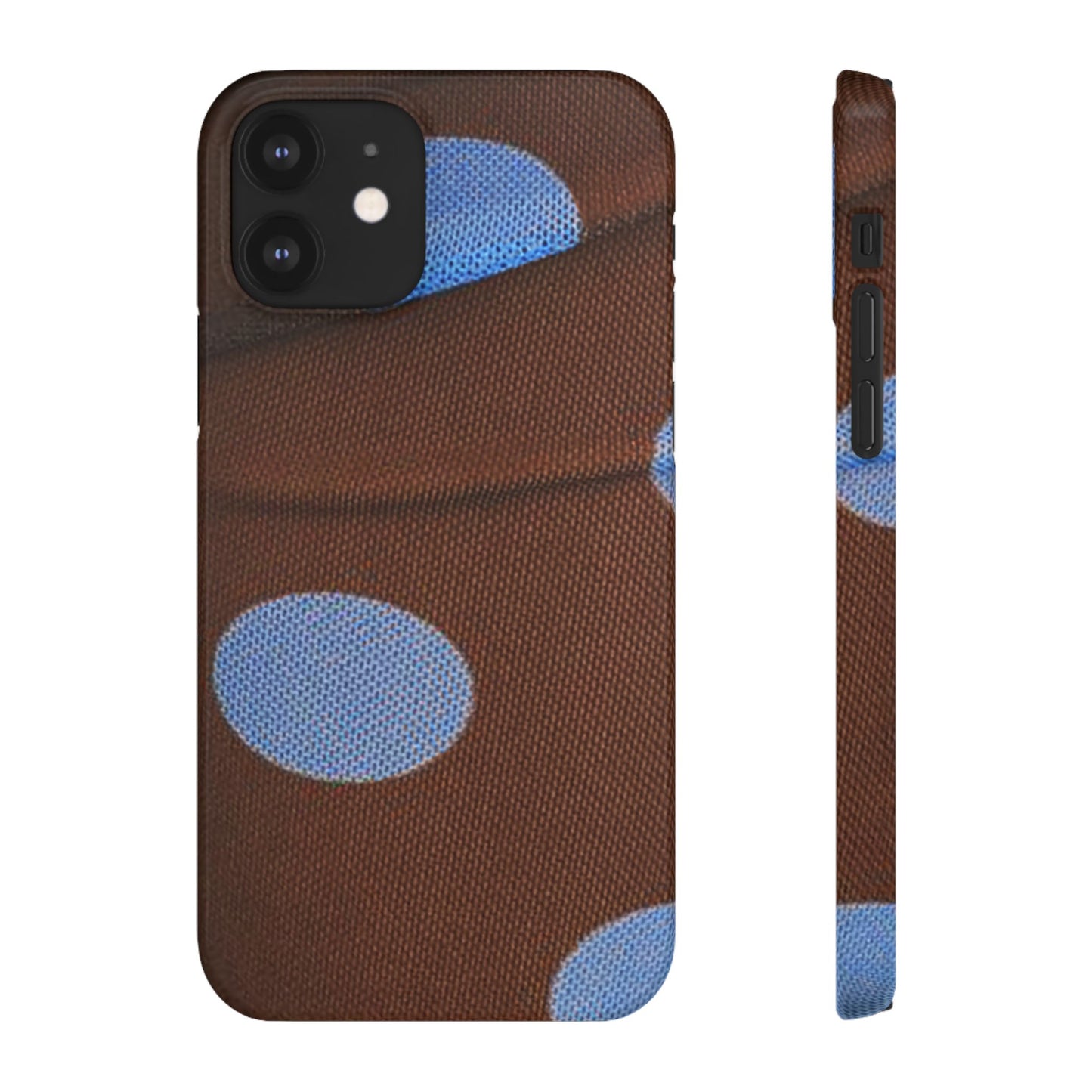 Polka Dot Snap Phone Case for Apple iPhone, Samsung Galaxy and Google Pixel.