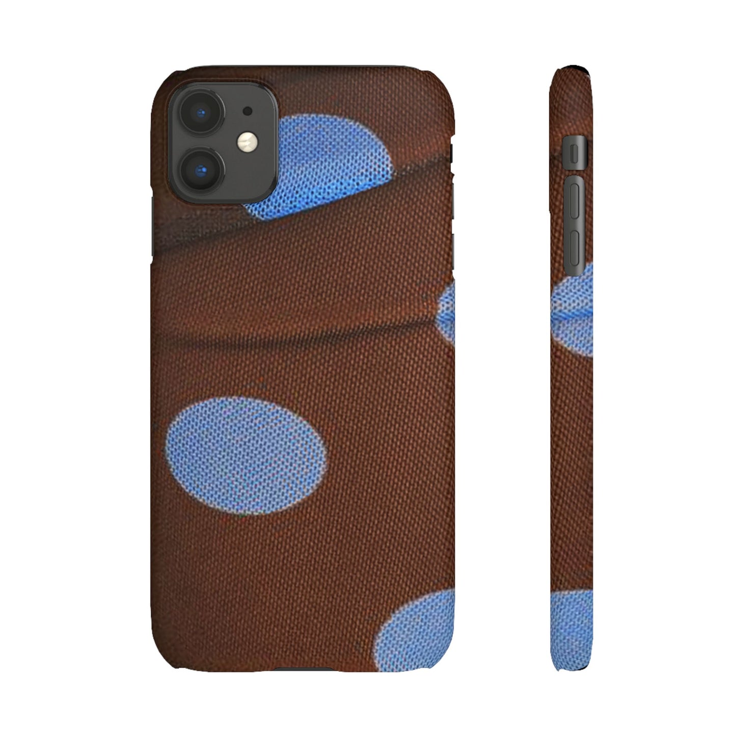 Polka Dot Snap Phone Case for Apple iPhone, Samsung Galaxy and Google Pixel.