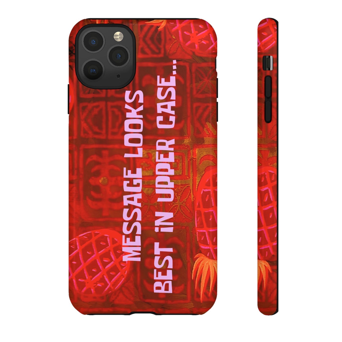 Personalised Tough Case for Apple iPhone, Samsung Galaxy and Google Pixel.
