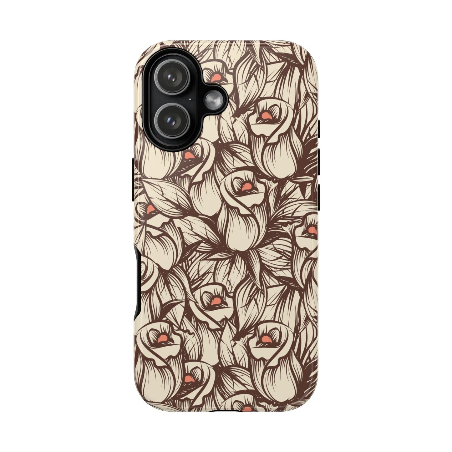 Botanical Pattern Floral Magnolia Tough Phone Case