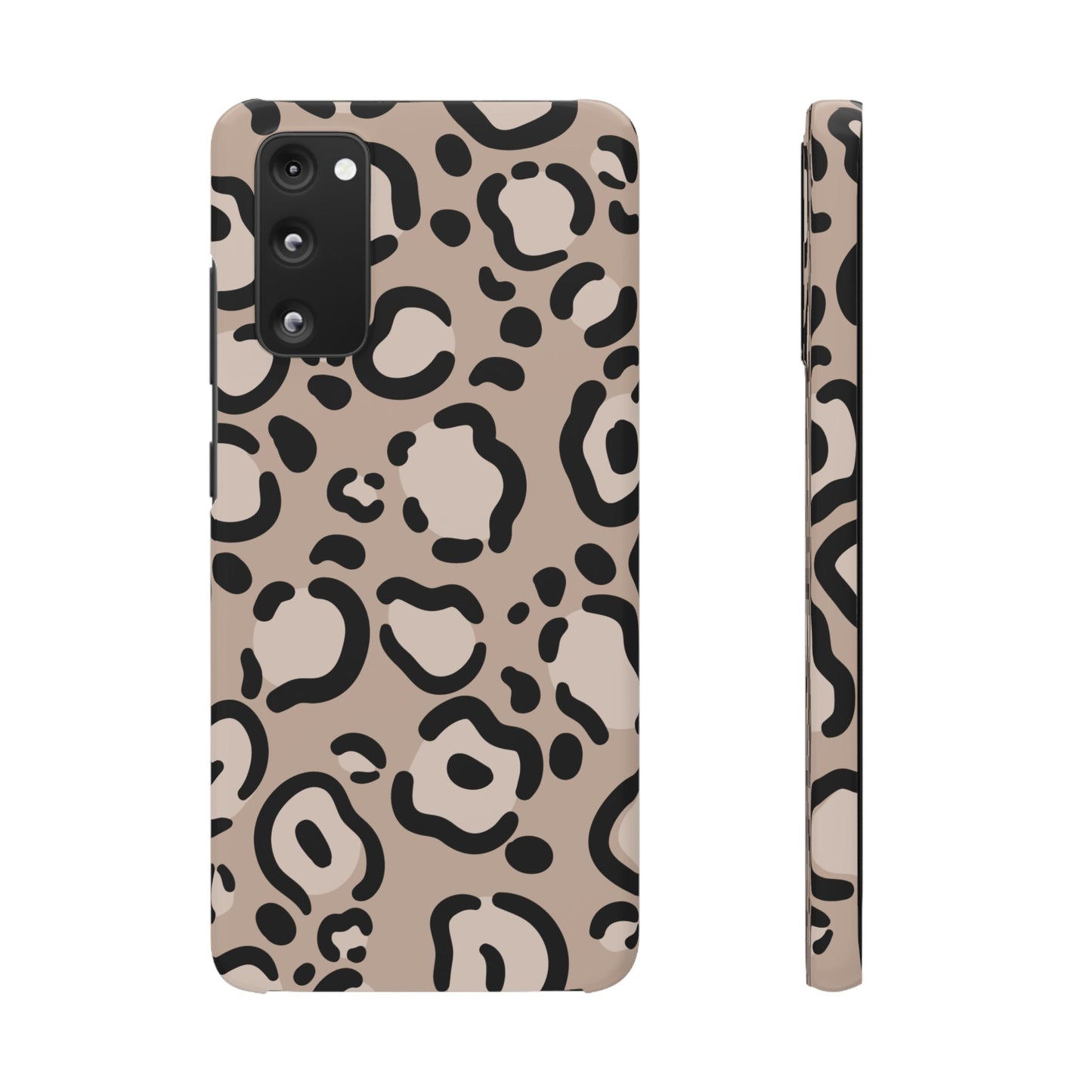 Leopard Print Slim Case — Phone Cover for Apple iPhone, Samsung Galaxy and Google Pixel.