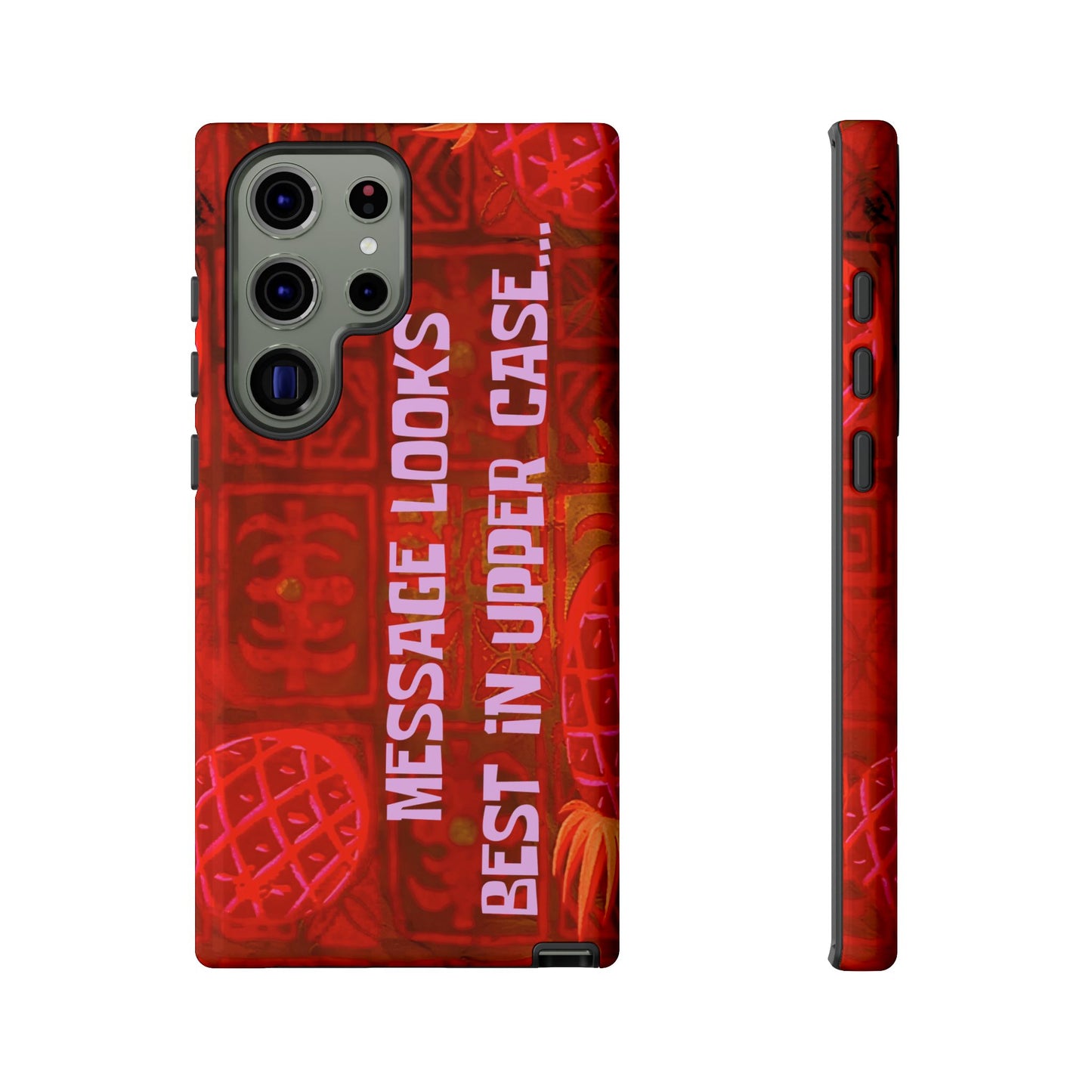 Personalised Tough Case for Apple iPhone, Samsung Galaxy and Google Pixel.