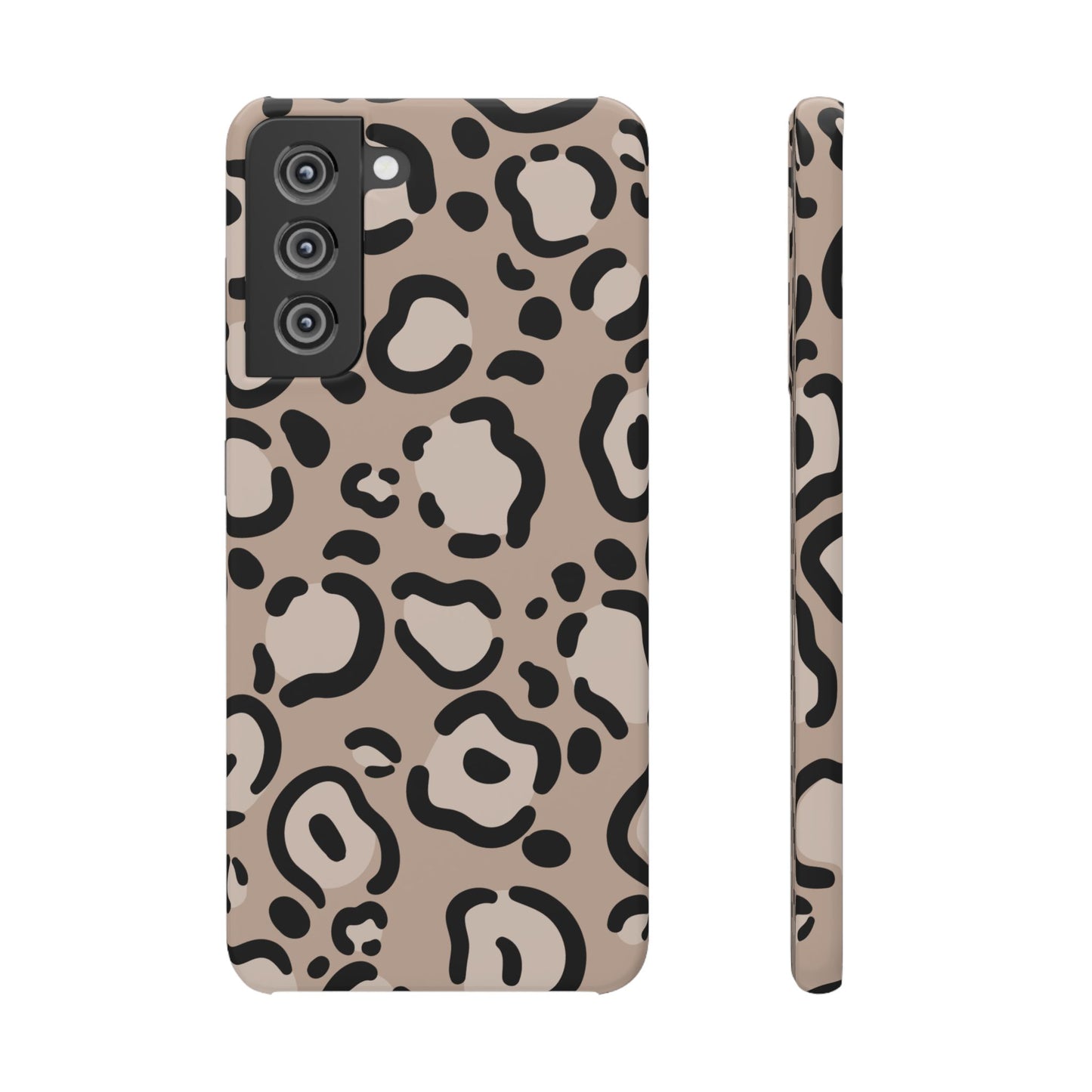 Leopard Print Slim Case — Phone Cover for Apple iPhone, Samsung Galaxy and Google Pixel.