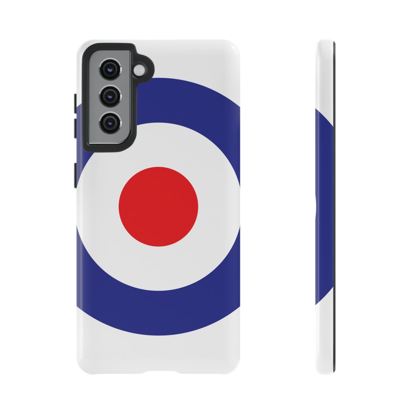 Retro Target Mod Roundel Tough Phone Case for Apple iPhone, Samsung Galaxy and Google Pixel.