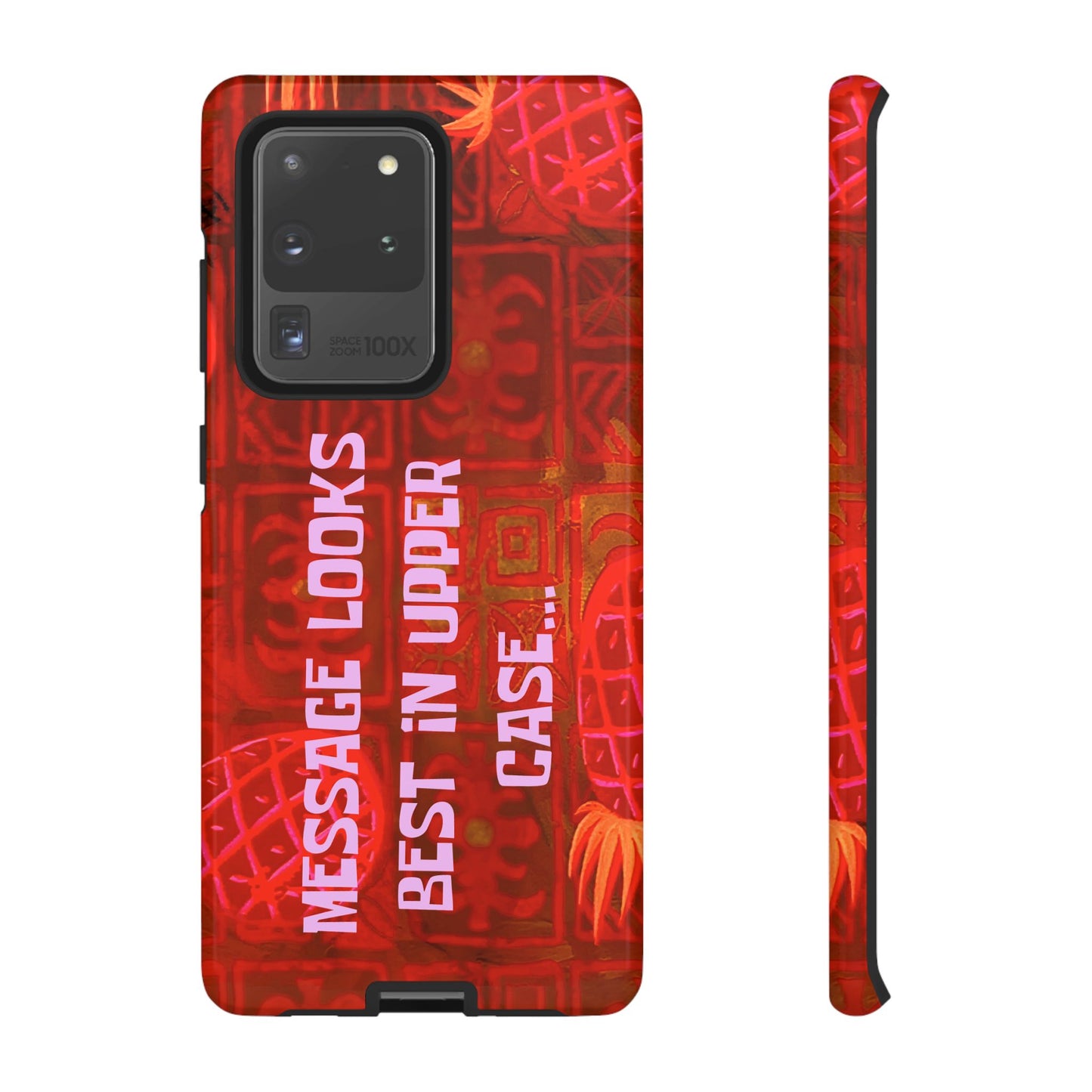 Personalised Tough Case for Apple iPhone, Samsung Galaxy and Google Pixel.