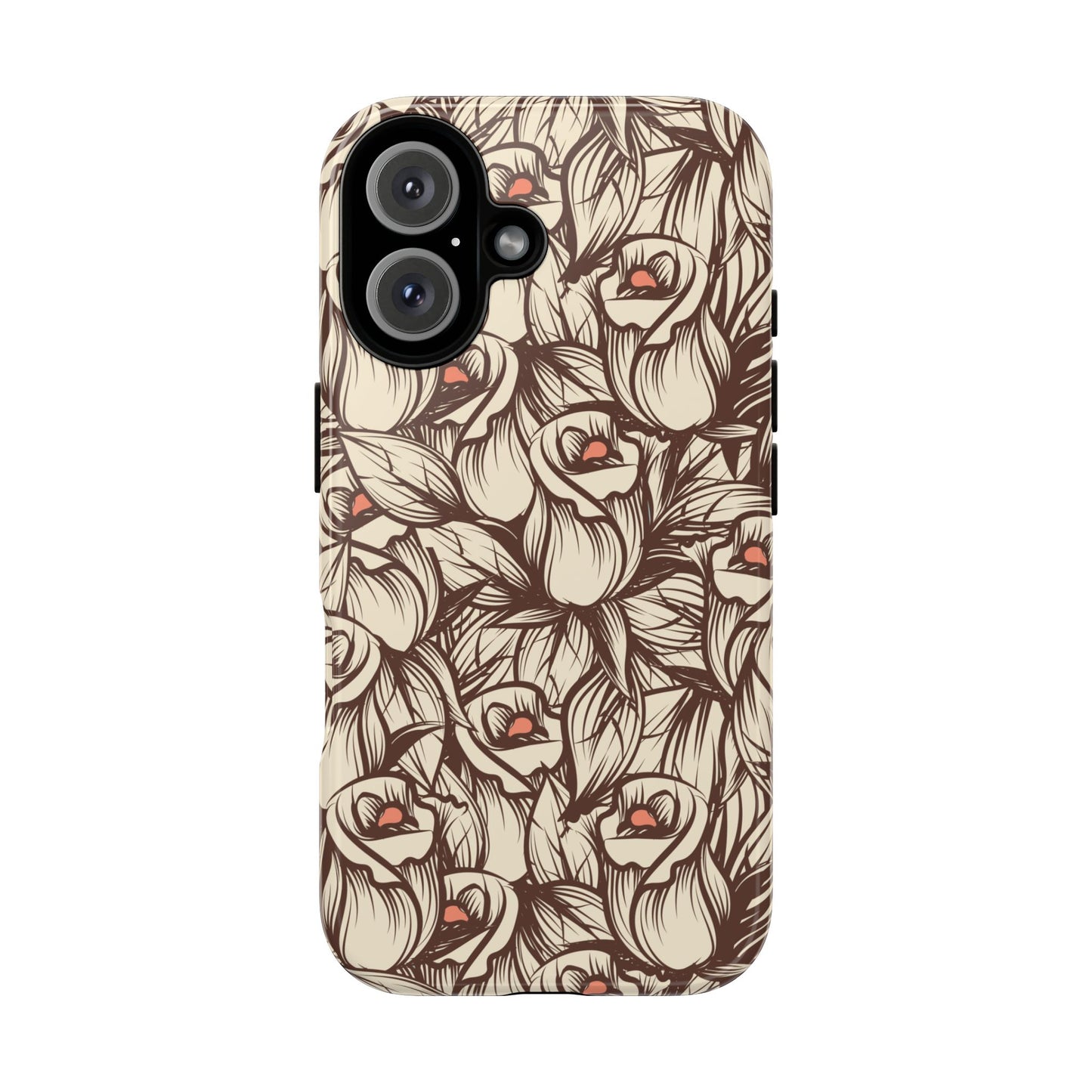 Botanical Pattern Floral Magnolia Tough Phone Case