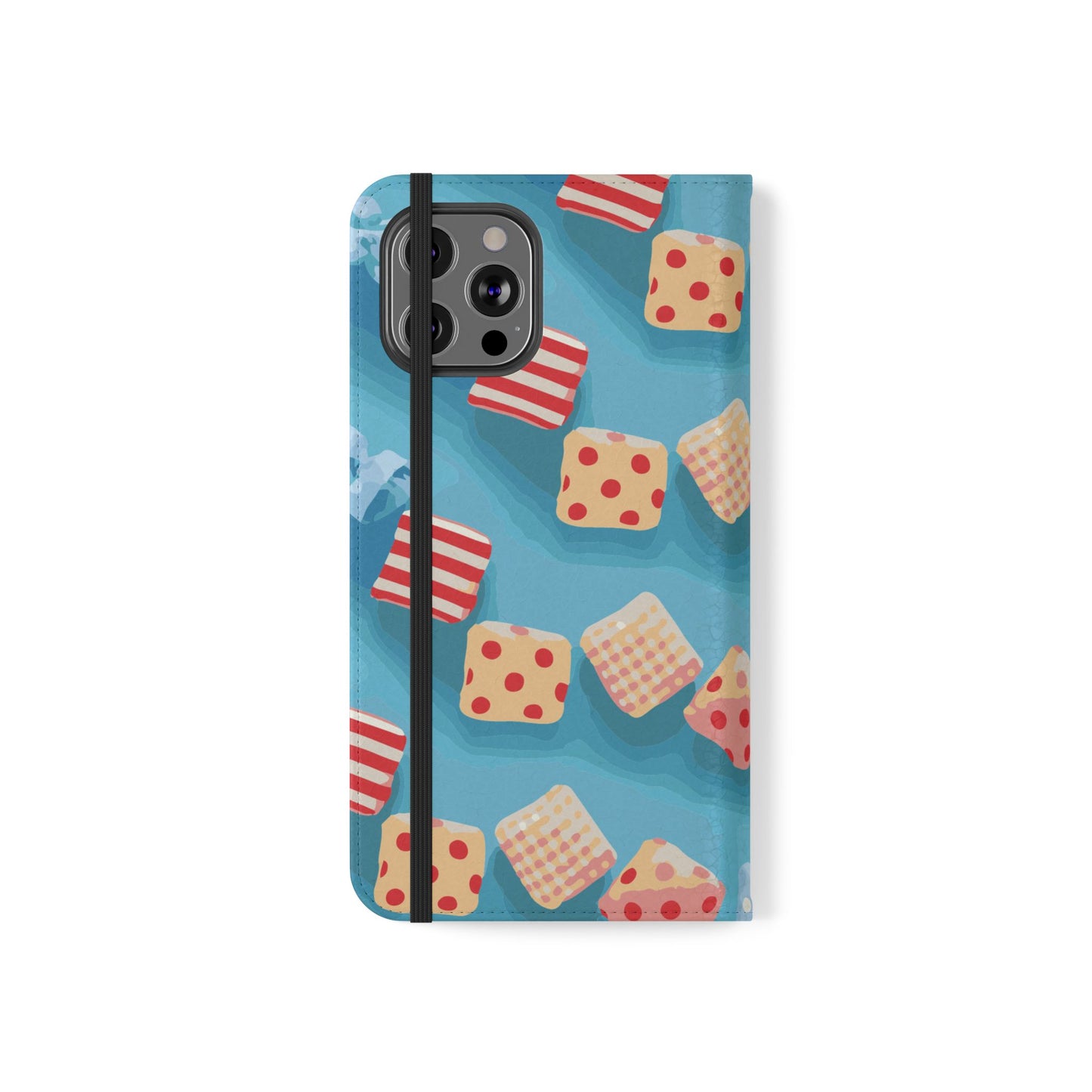 Fabric Candy Flip Phone Case — Candy Wallet Cover NOT EDIBLE CANDY