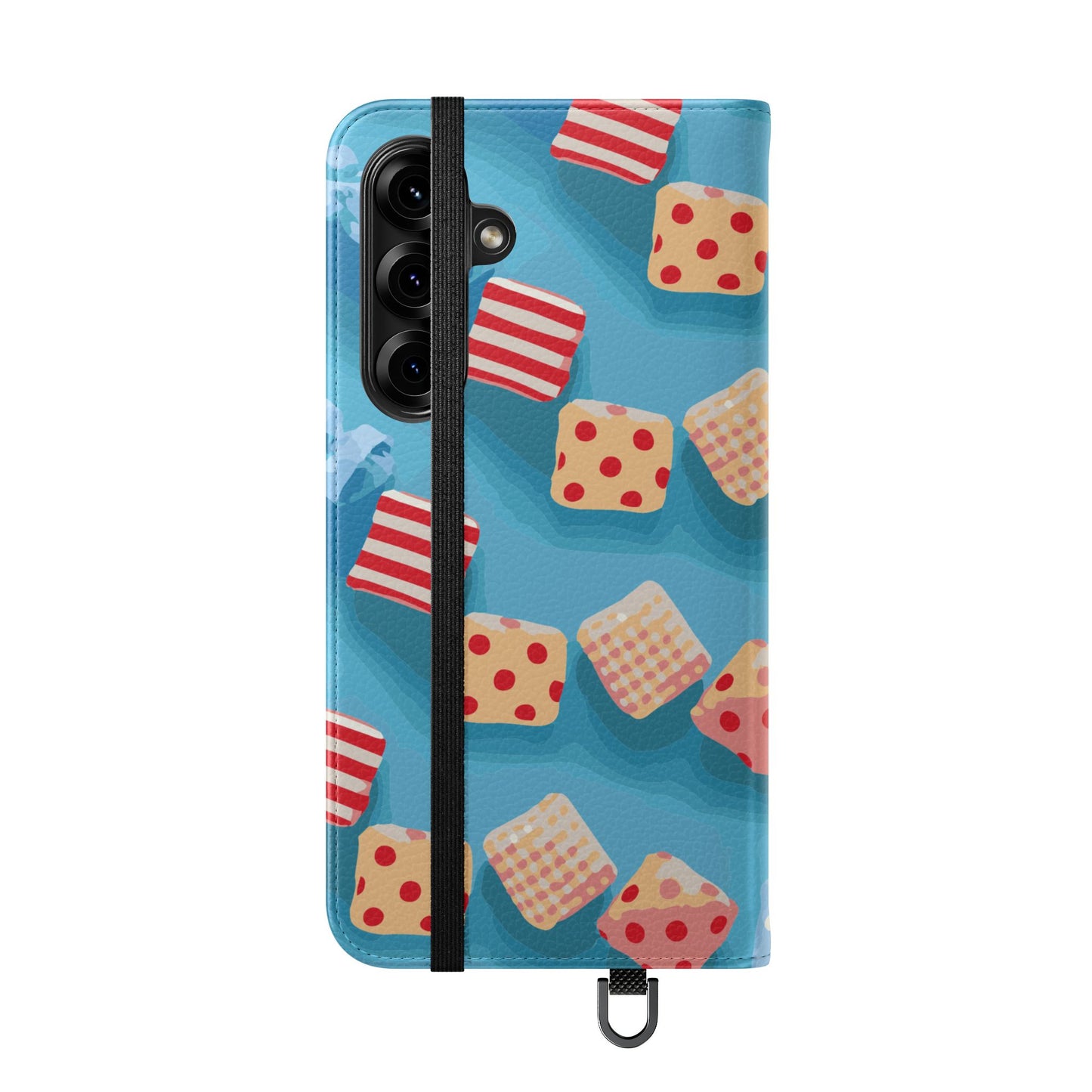 Fabric Candy Flip Phone Case — Candy Wallet Cover NOT EDIBLE CANDY