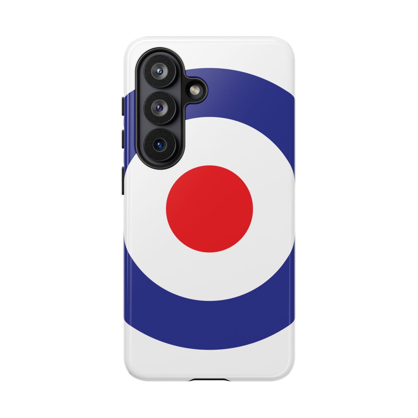 Retro Target Mod Roundel Tough Phone Case for Apple iPhone, Samsung Galaxy and Google Pixel.