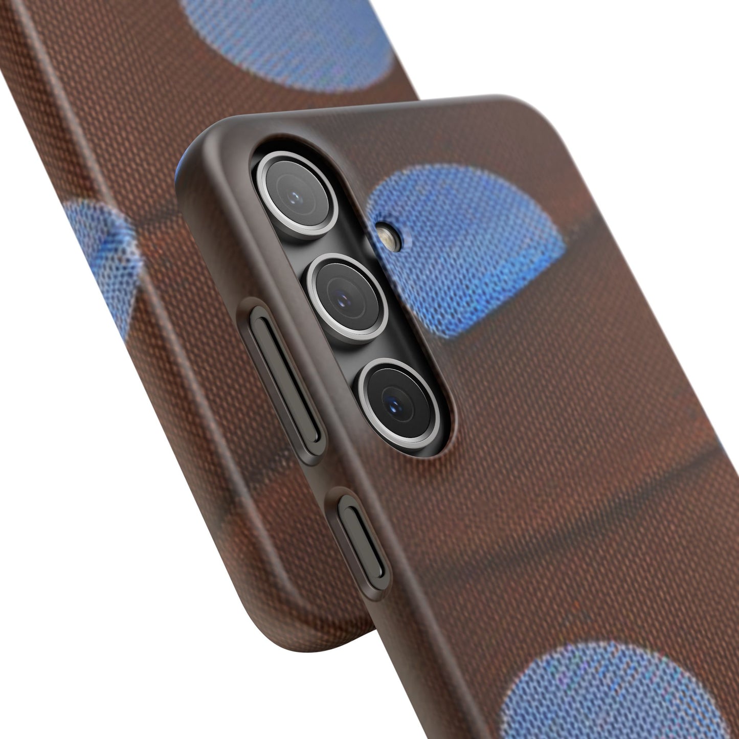 Polka Dot Snap Phone Case for Apple iPhone, Samsung Galaxy and Google Pixel.