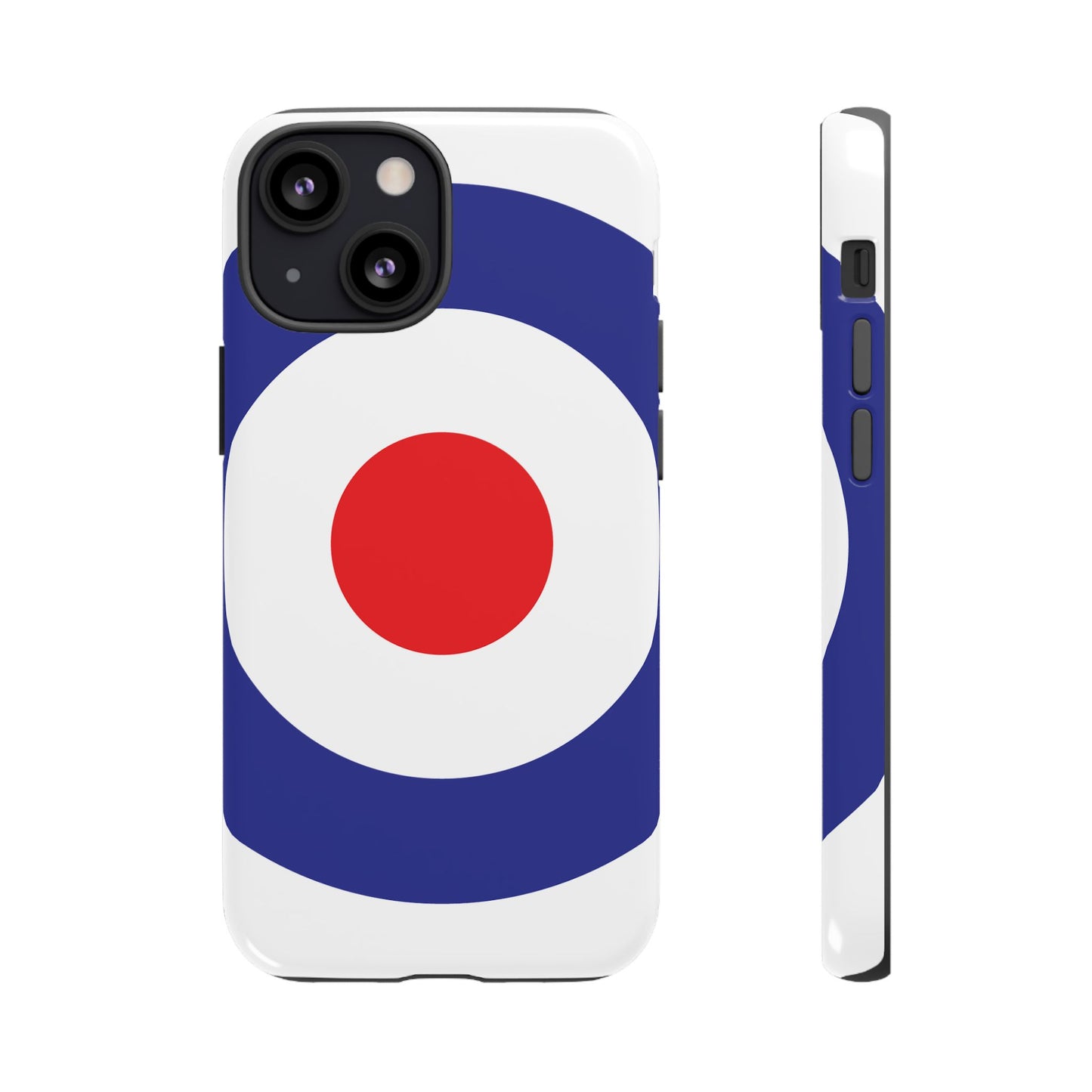 Retro Target Mod Roundel Tough Phone Case for Apple iPhone, Samsung Galaxy and Google Pixel.