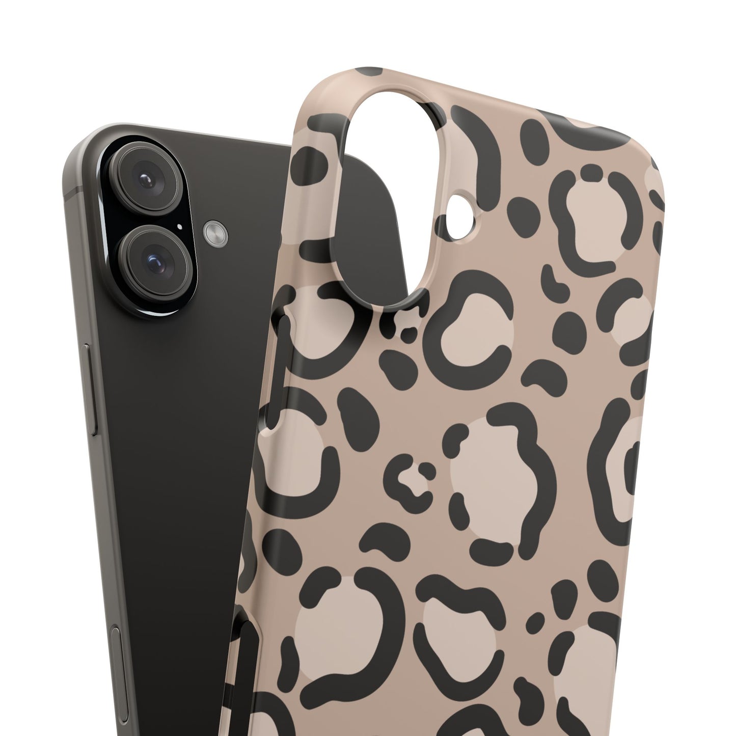 Leopard Print Slim Case — Phone Cover for Apple iPhone, Samsung Galaxy and Google Pixel.