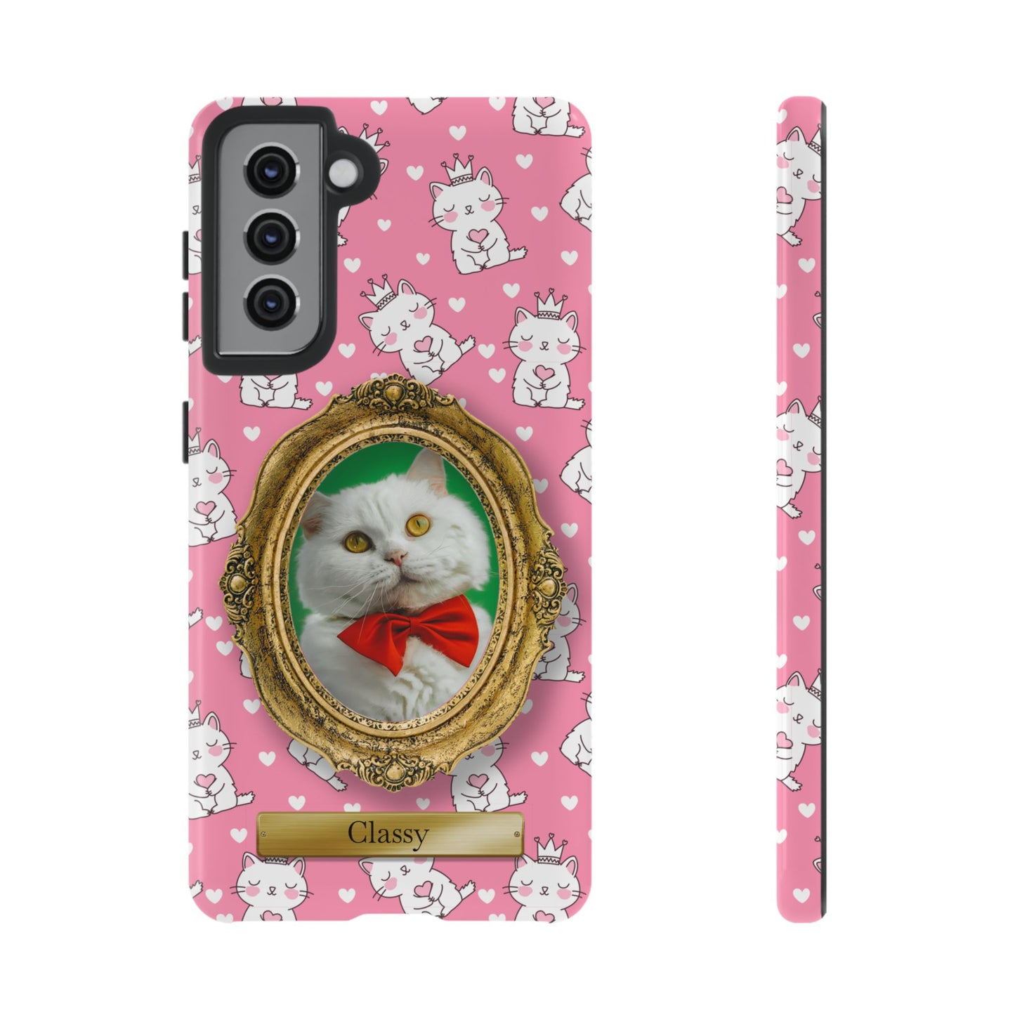 Personalised Tough Case for Apple iPhone, Samsung Galaxy and Google Pixel.