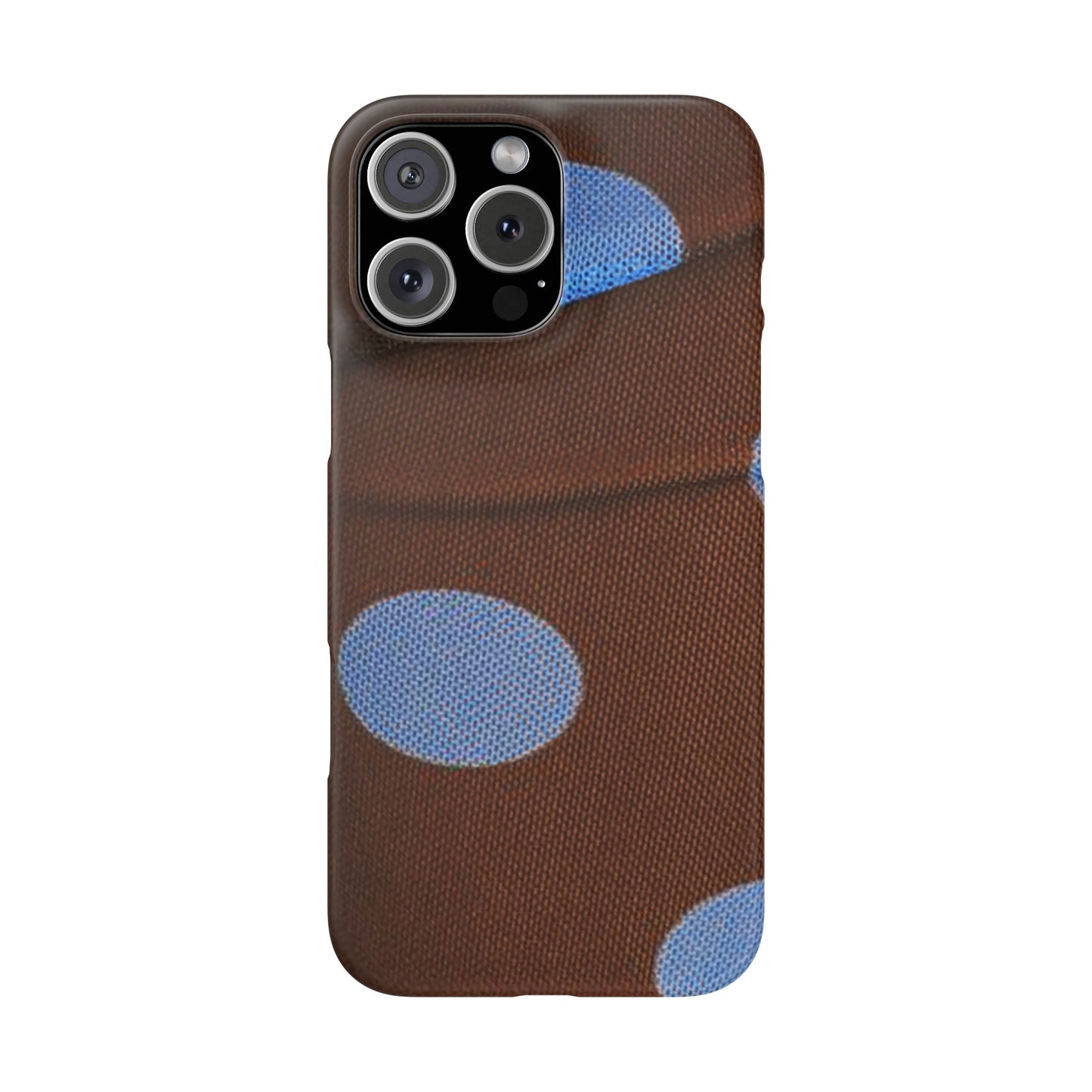Polka Dot Snap Phone Case for Apple iPhone, Samsung Galaxy and Google Pixel.