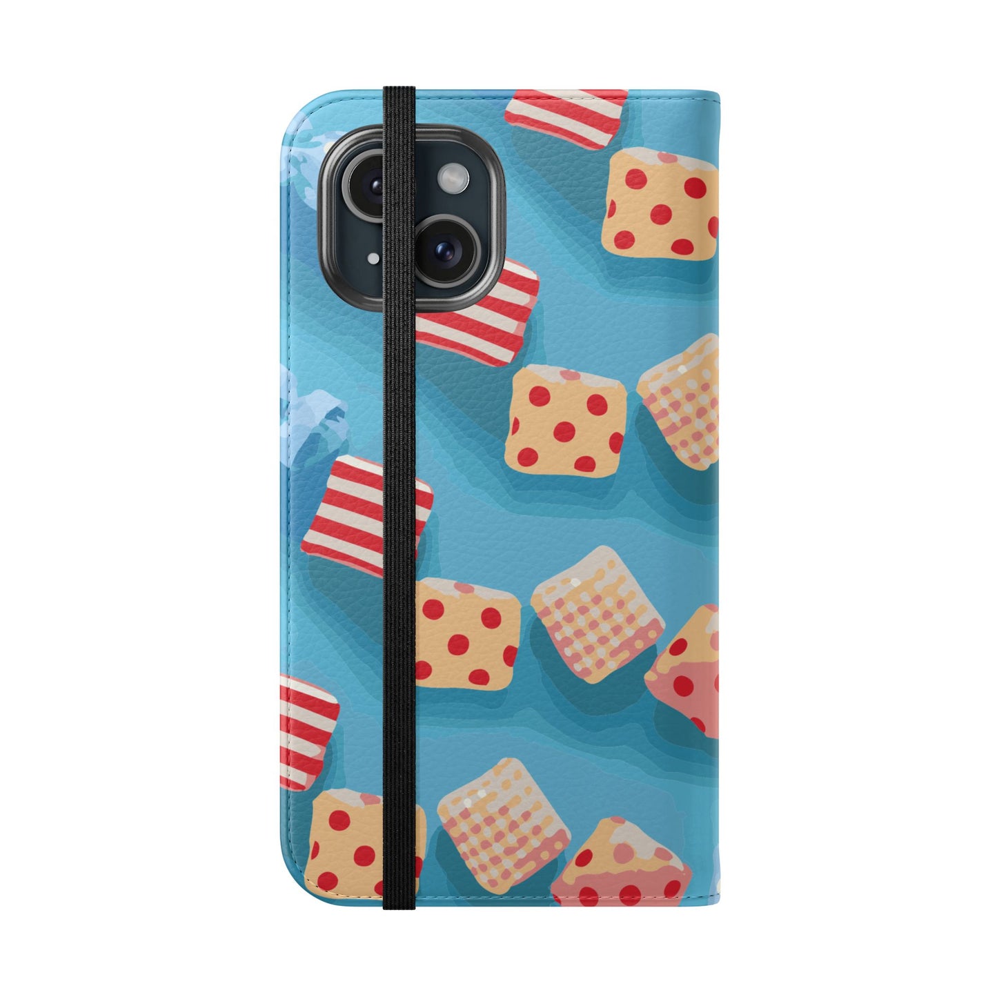 Fabric Candy Flip Phone Case — Candy Wallet Cover NOT EDIBLE CANDY