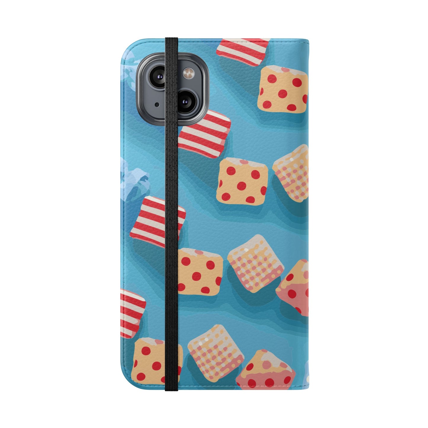 Fabric Candy Flip Phone Case — Candy Wallet Cover NOT EDIBLE CANDY
