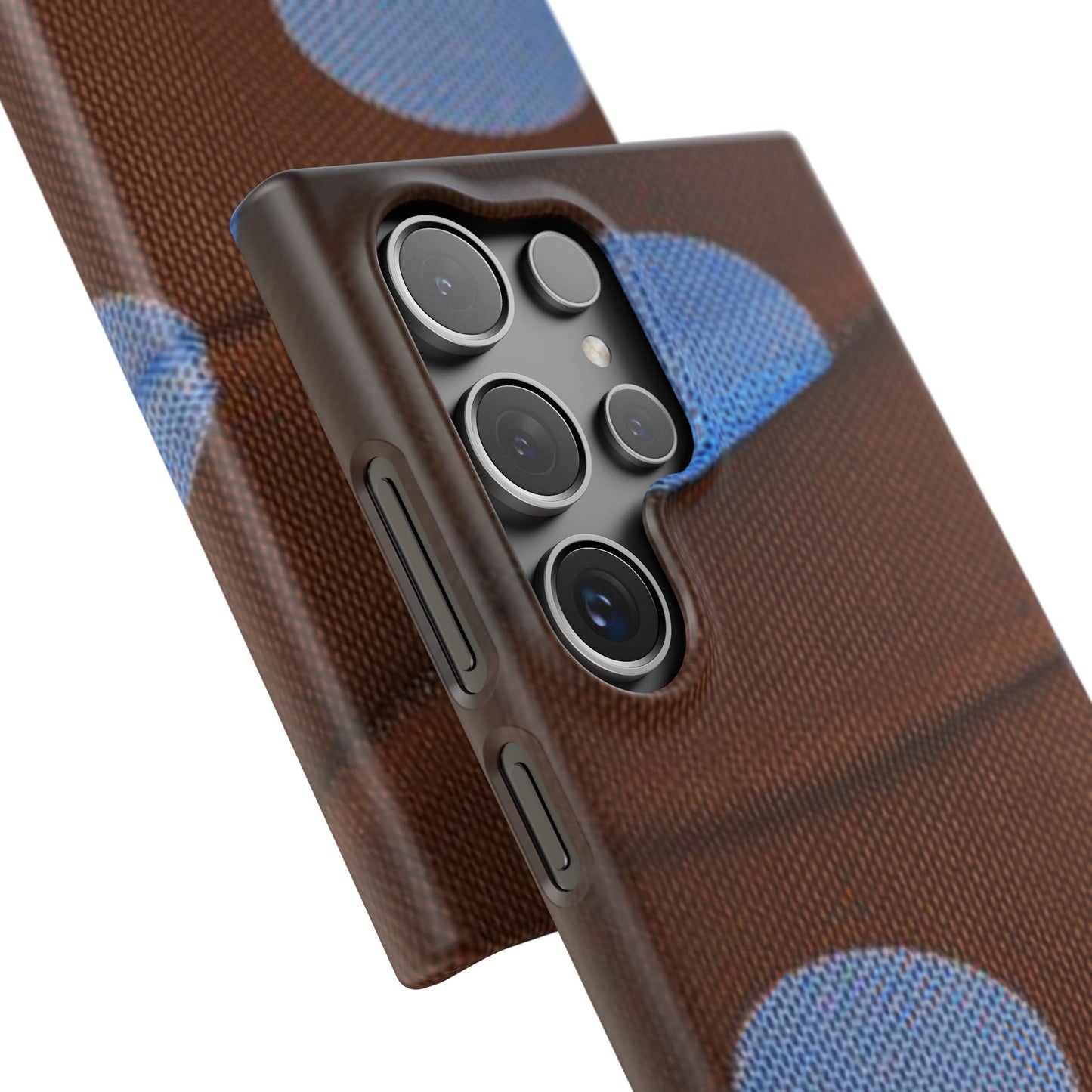 Polka Dot Snap Phone Case for Apple iPhone, Samsung Galaxy and Google Pixel.