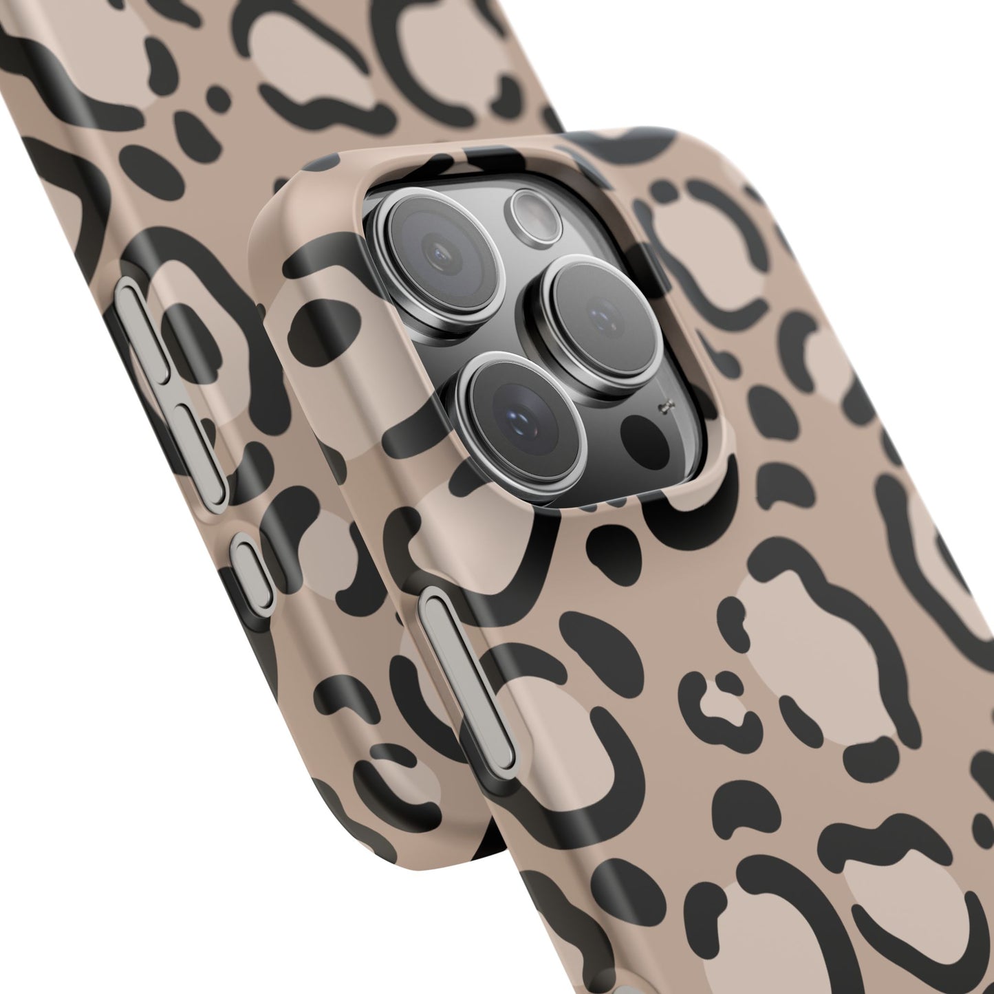 Leopard Print Slim Case — Phone Cover for Apple iPhone, Samsung Galaxy and Google Pixel.
